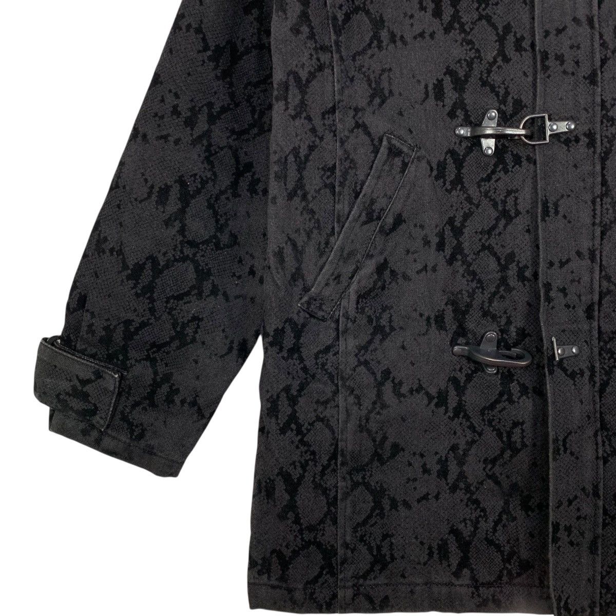If Six Was Nine Vintage In The Attic Toggle Duffle Coat Snake Skin Pattern Size US M / EU 48-50 / 2 - 4 Thumbnail