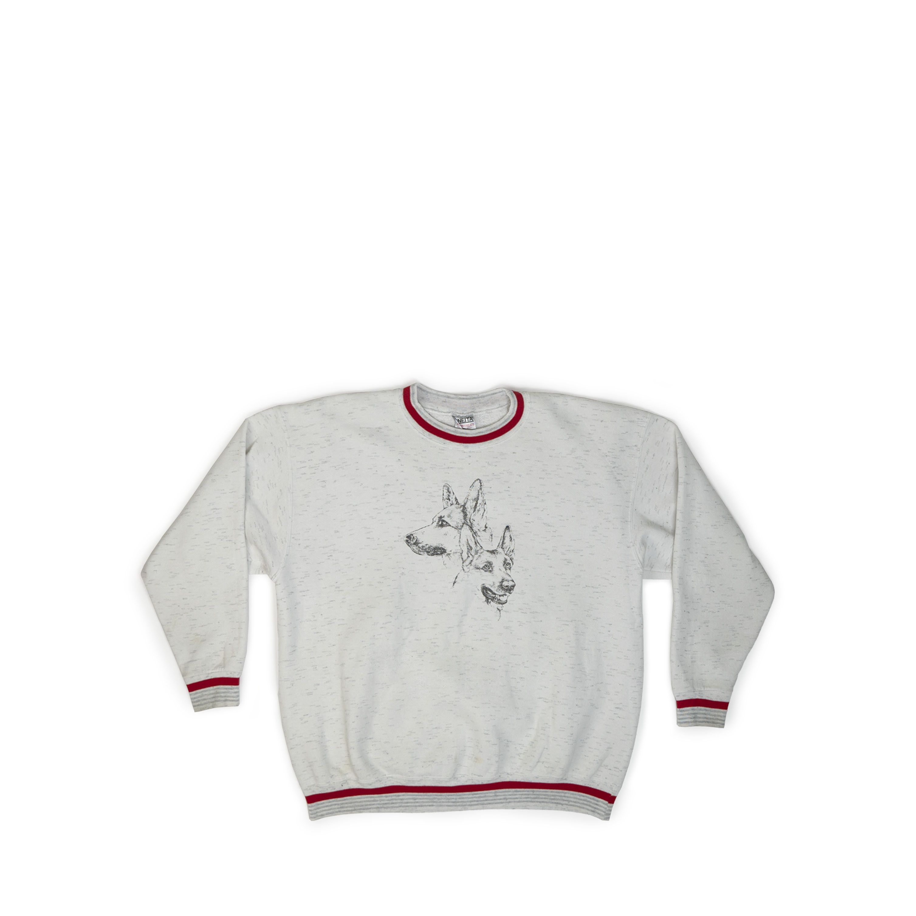 Vintage Vintage 1990's Dog Crewneck Size US XXL / EU 58 / 5 - 1 Thumbnail