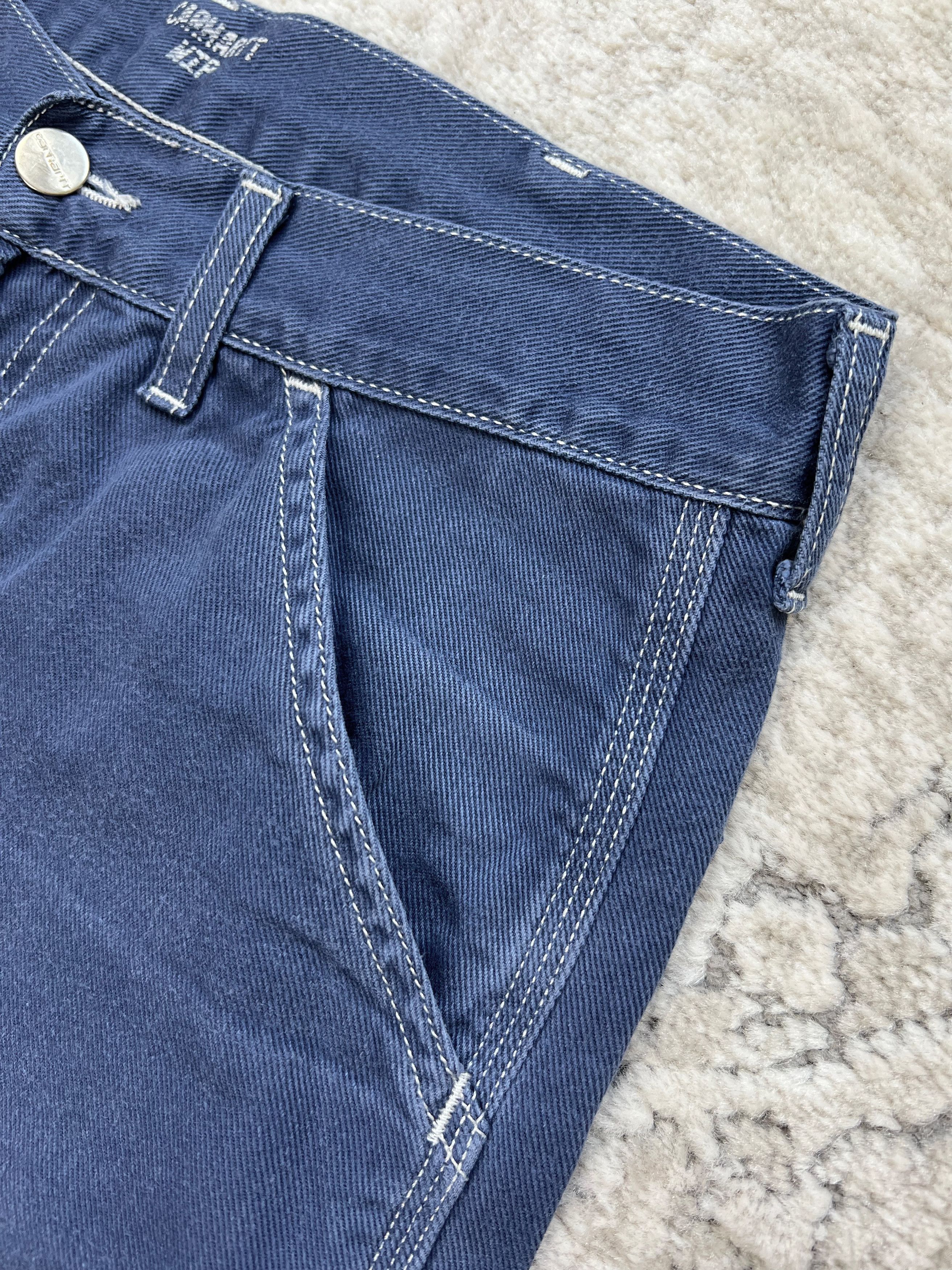 Carhartt Wip Carhartt WIP Penrod Shorts Blue Workwear Fit (30) Size US 30 / EU 46 - 3 Thumbnail