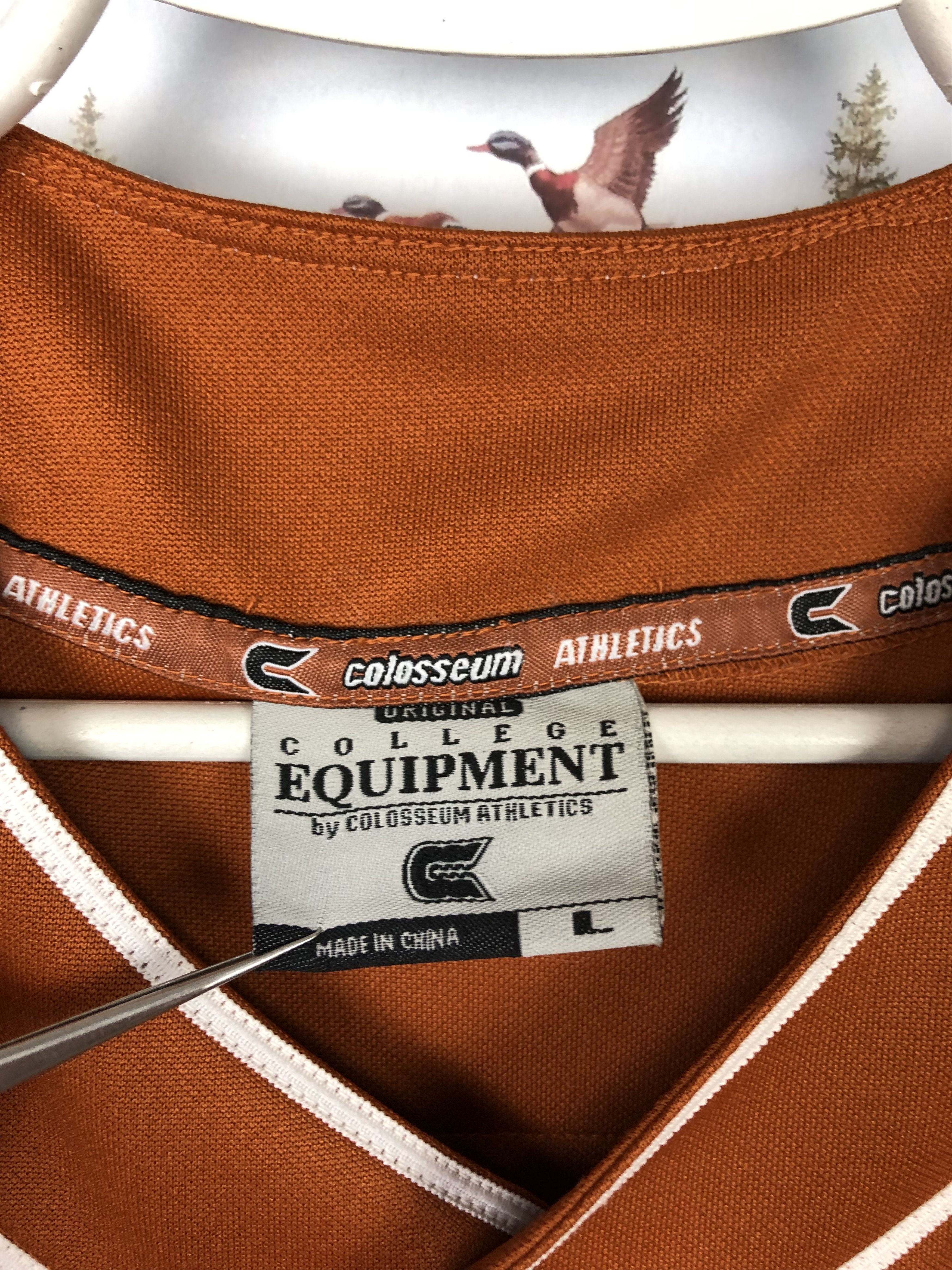 Vintage Vintage Texas Longhorns Colosseum Jersey Tee Shirt Rare Size US L / EU 52-54 / 3 - 8 Thumbnail