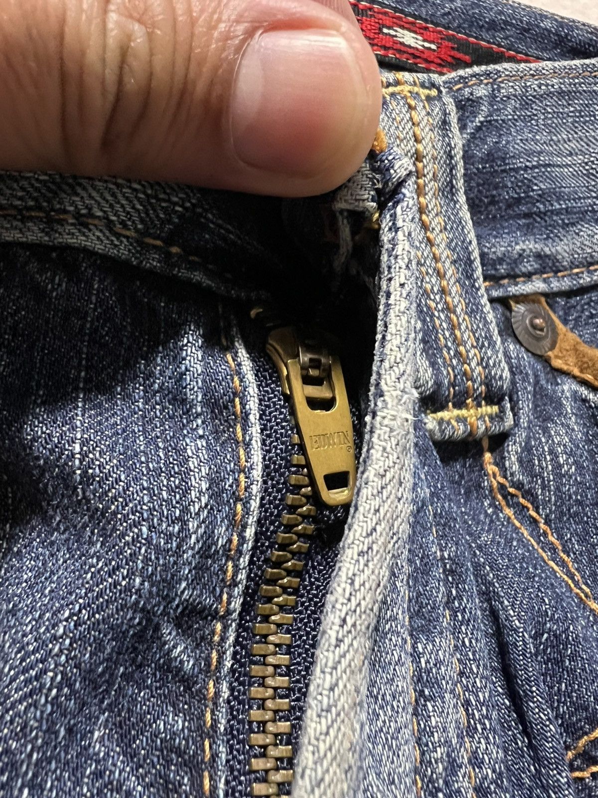 Edwin × If Six Was Nine 💥Baggy💥Vintage Edwin Exclusive Vintage Navajo Jeans Size US 29 - 11 Thumbnail