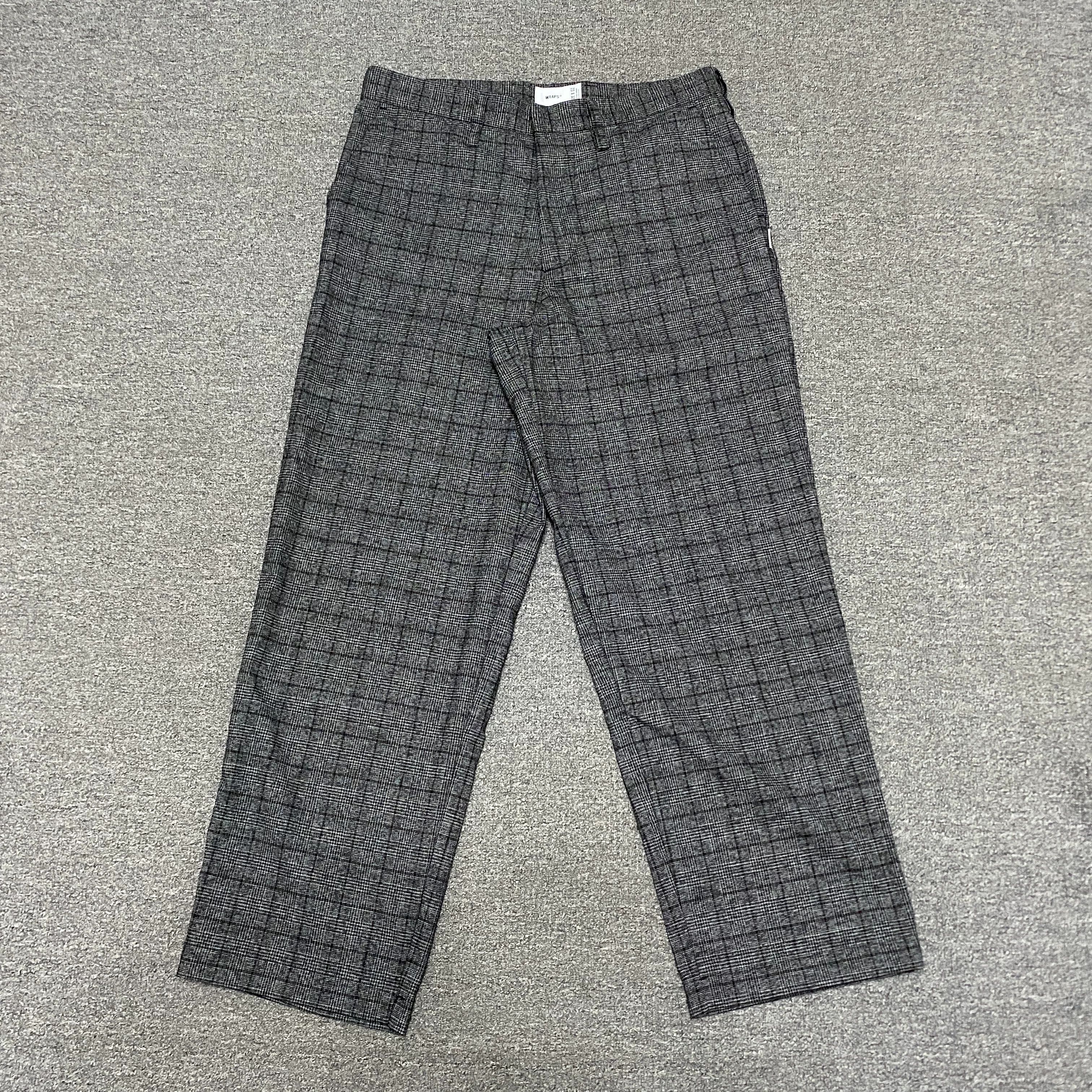 Wtaps WTAPS 23AW Checked Casual Pants Size US 26 / EU 42 - 1 Thumbnail