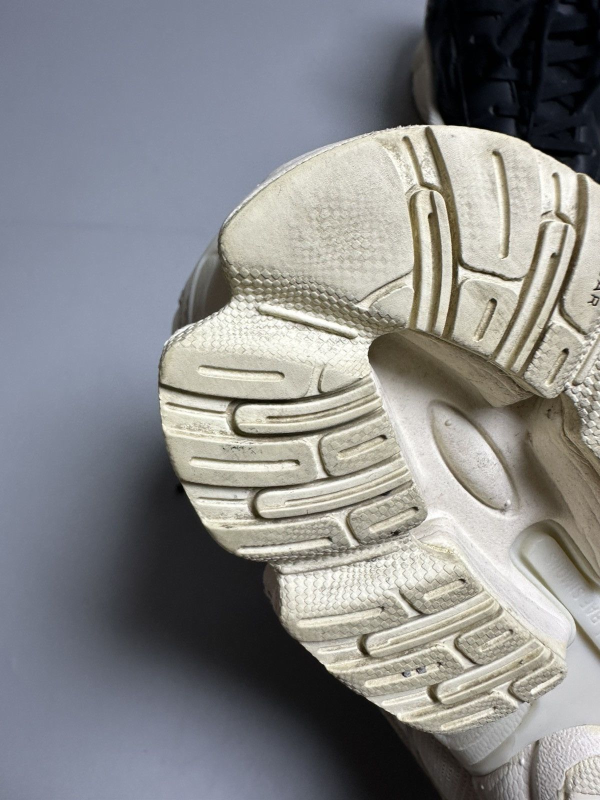 Adidas × Raf Simons ADIDAS — RAF SIMONS OZWEEGO BLACK/WHITE Size US 7 / IT 37 - 9 Thumbnail