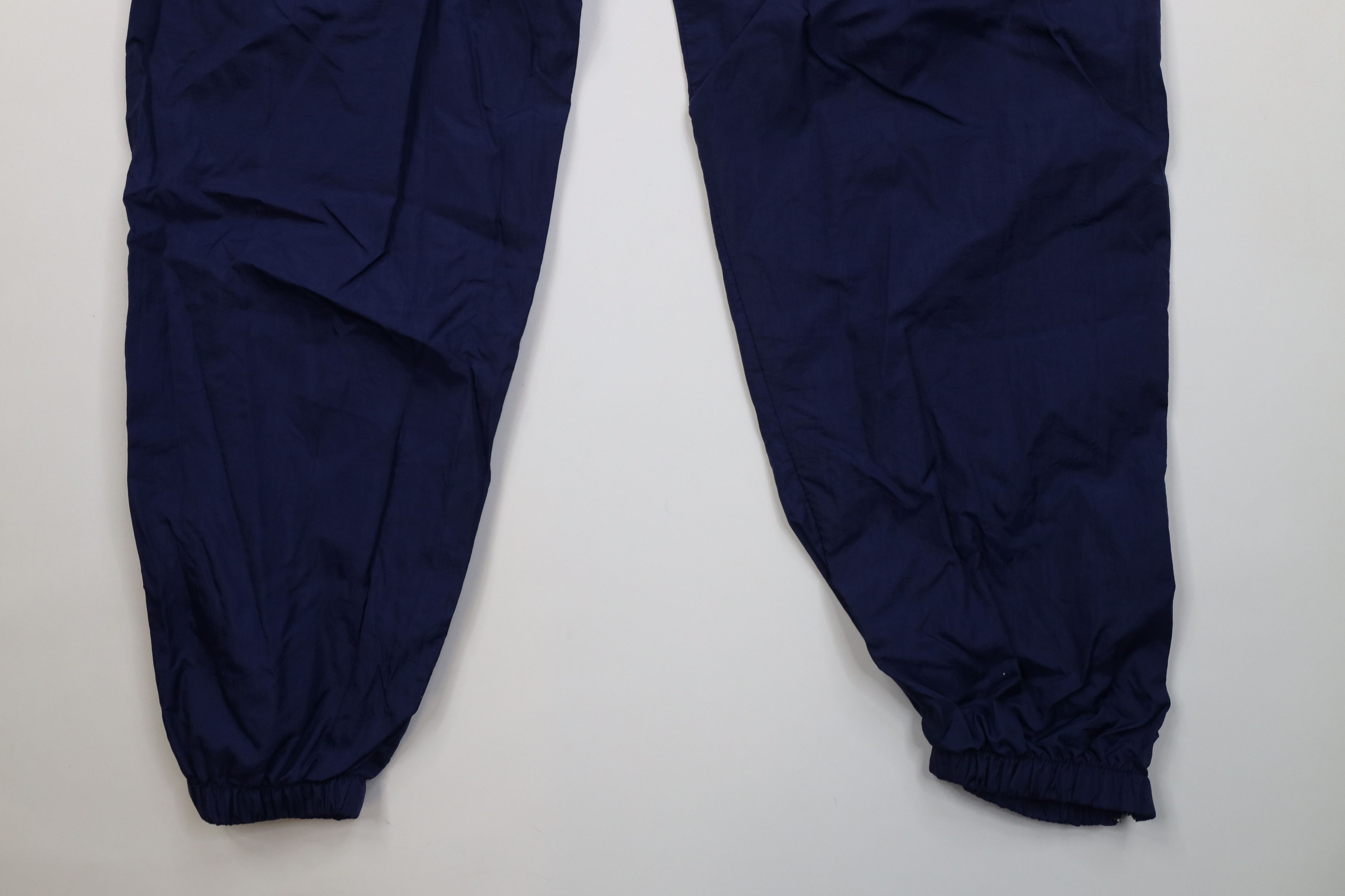 Vintage Vintage 90s Streetwear Lined Windbreaker Joggers Pants Blue Size US 36 / EU 52 - 14 Thumbnail