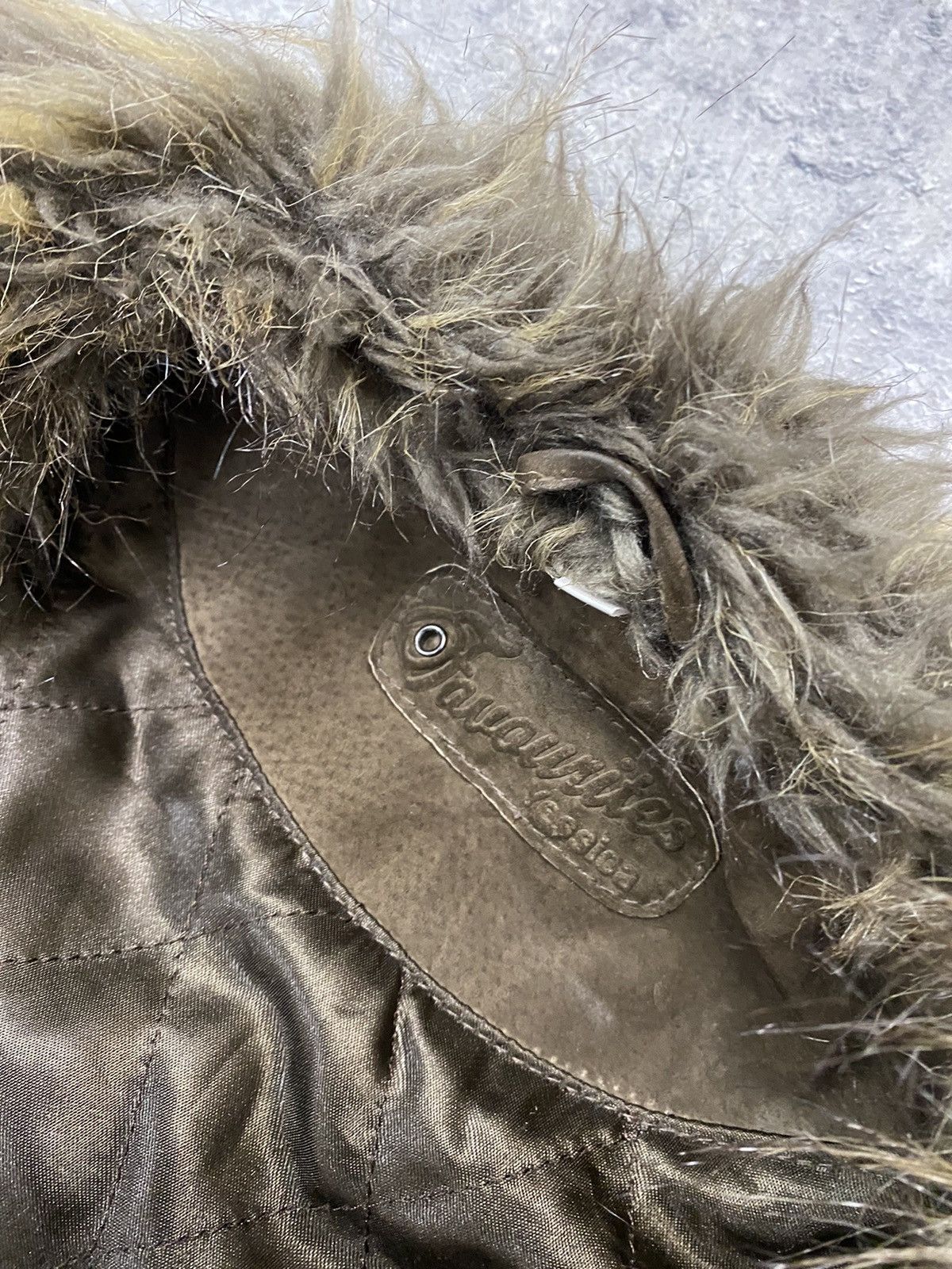 If Six Was Nine × Japanese Brand × Le Grande Bleu (L.G.B.) ᶠᵃⁿᶜʸᵍᵘʸ SICK Vintage Leather Coat Jacket HELMUT lang vibe Size US S / EU 44-46 / 1 - 5 Thumbnail