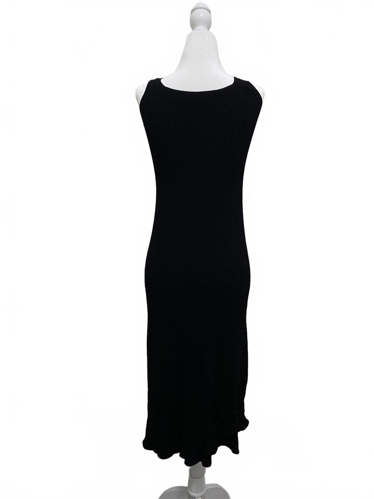 Uniqlo MAME KUROGOUCHI x UNIQLO Knit Midi Dress in Black (X-SMALL) Size XS / US 0-2 / IT 36-38 - 5 Thumbnail