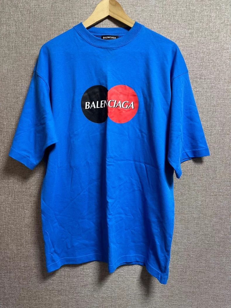 Balenciaga Balenciaga Mastercard Logo Short Sleeve T-Shirt Size US XS / EU 42 / 0 - 1 Thumbnail