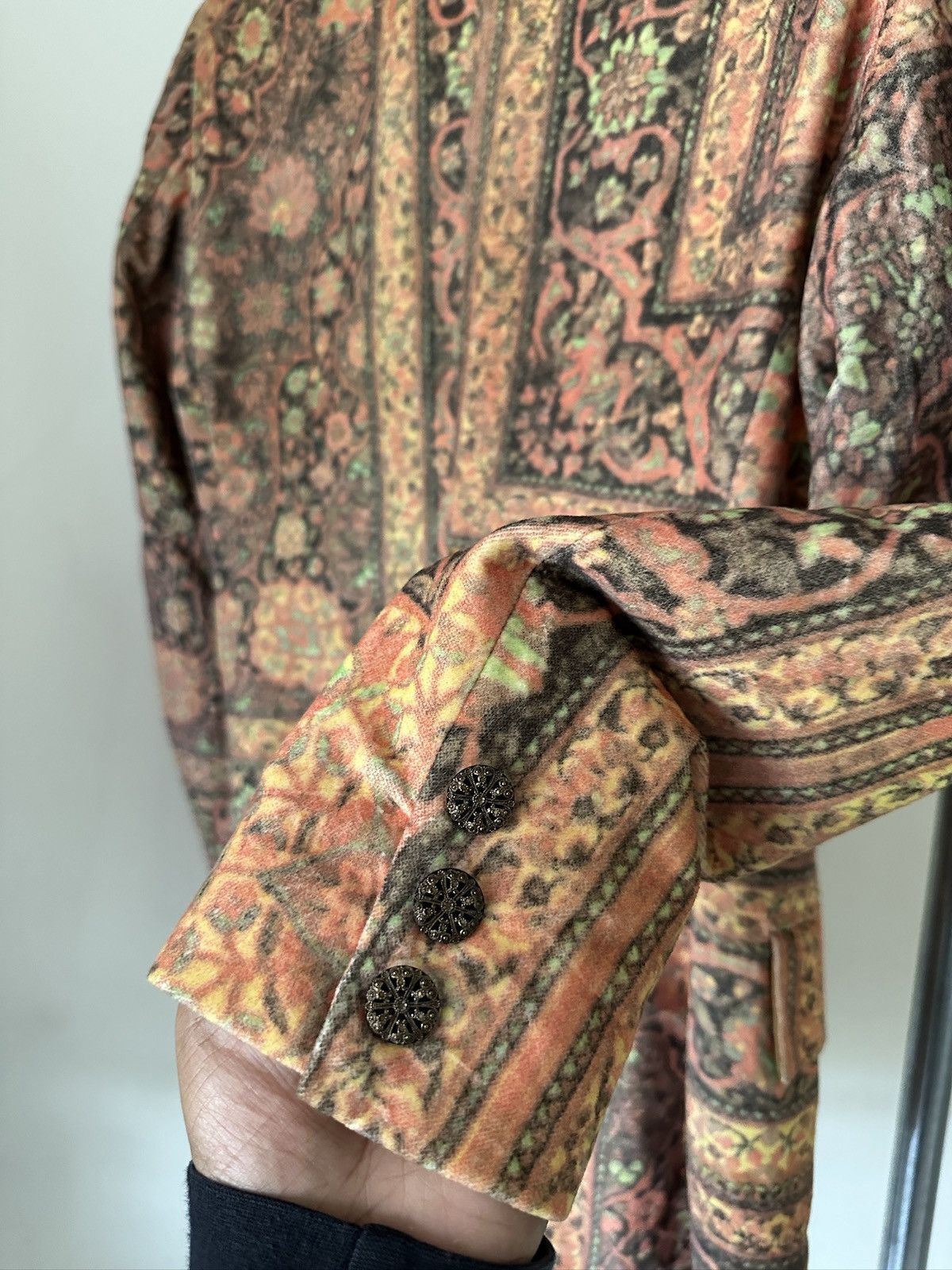 Dolce & Gabbana 1980 Dolce & Gabbana Jacquard Blazer Jacket Size M / US 6-8 / IT 42-44 - 6 Thumbnail