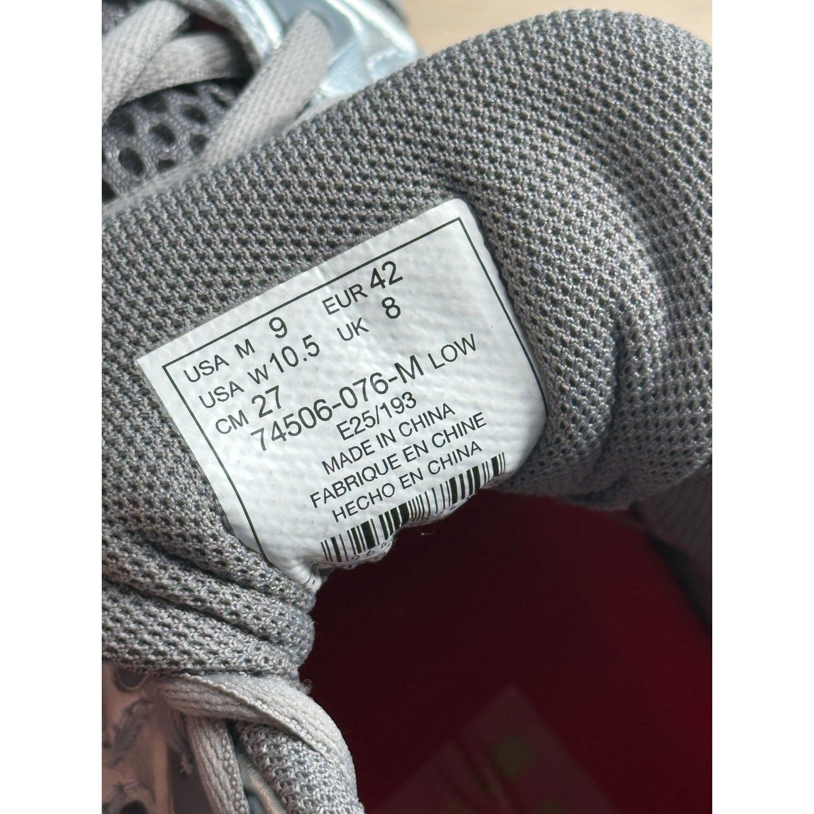 K-Swiss K-Swiss x Anwar Carrots Konejo Gray Sneaker - Size 9M New Size US 9 / EU 42 - 10 Thumbnail