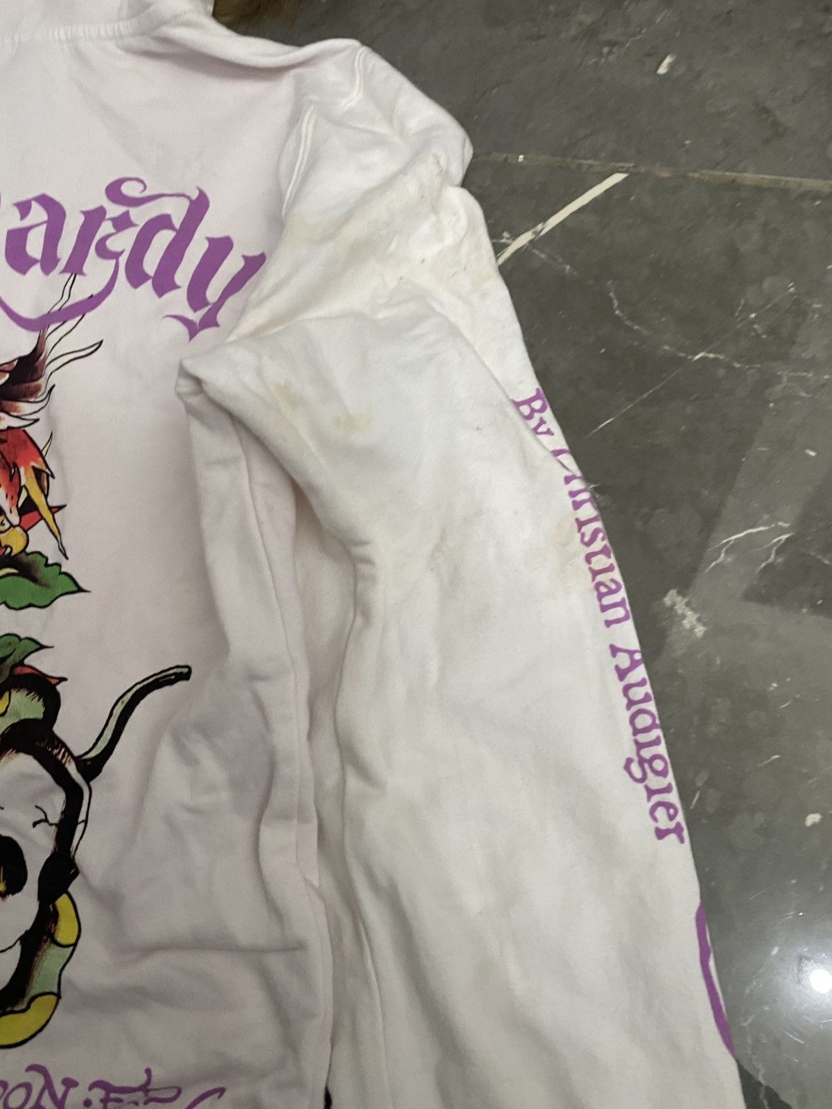 Ed Hardy Edhardy Furhoodie Y2K Size US XS / EU 42 / 0 - 6 Thumbnail