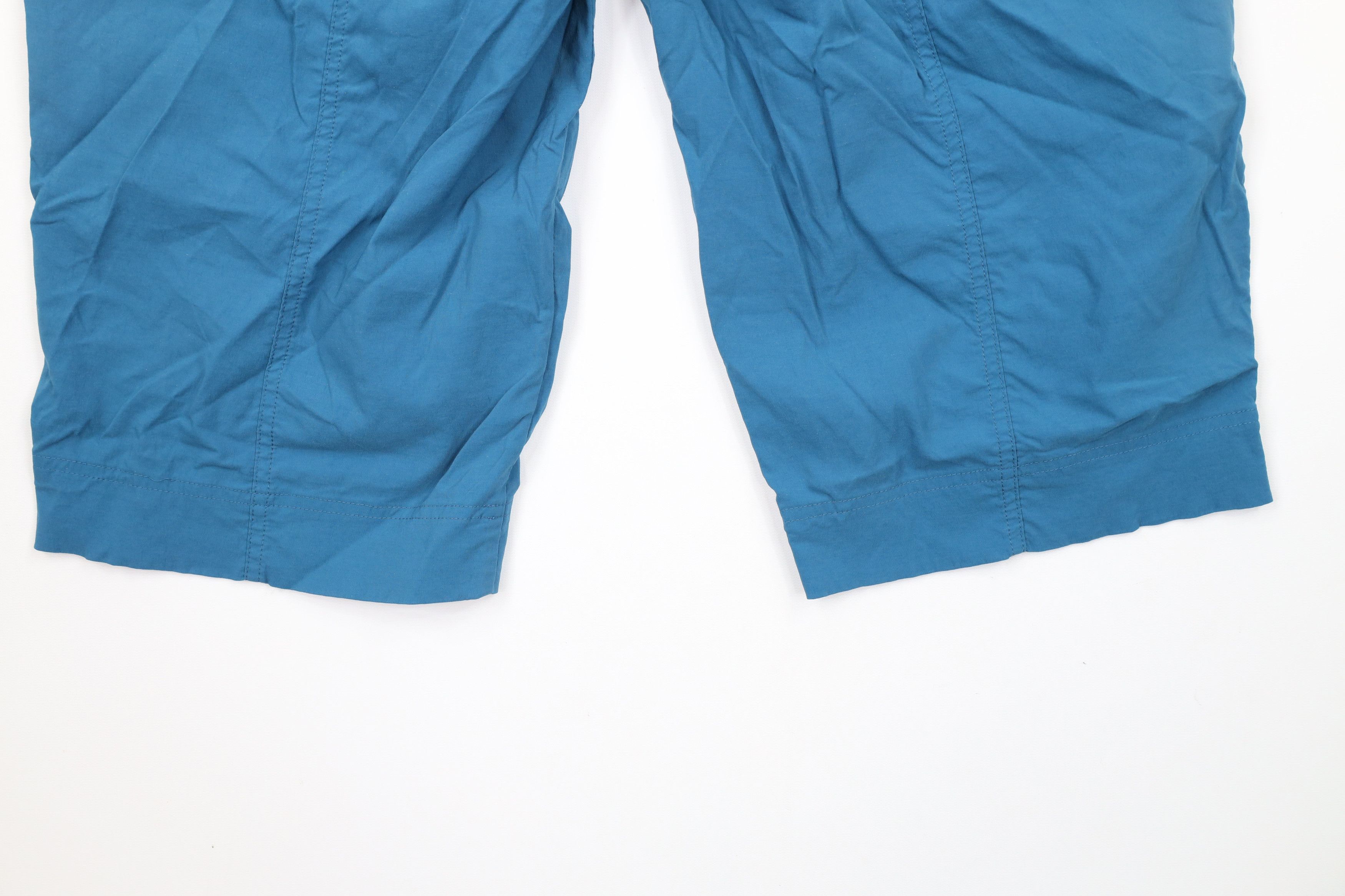 Prana × Vintage prAna Breathe Stretch Outdoor Hiking Capris Shorts Blue Size 34" / US 12 / IT 48 - 11 Thumbnail