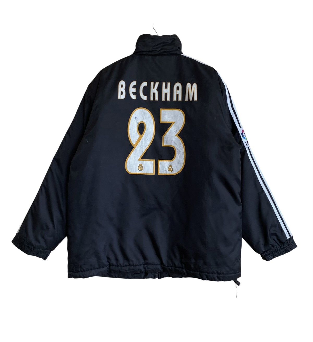Adidas Very Rare Vintage Adidas Real Madrid Beckham Puffer 2003s Size US M / EU 48-50 / 2 - 2 Thumbnail