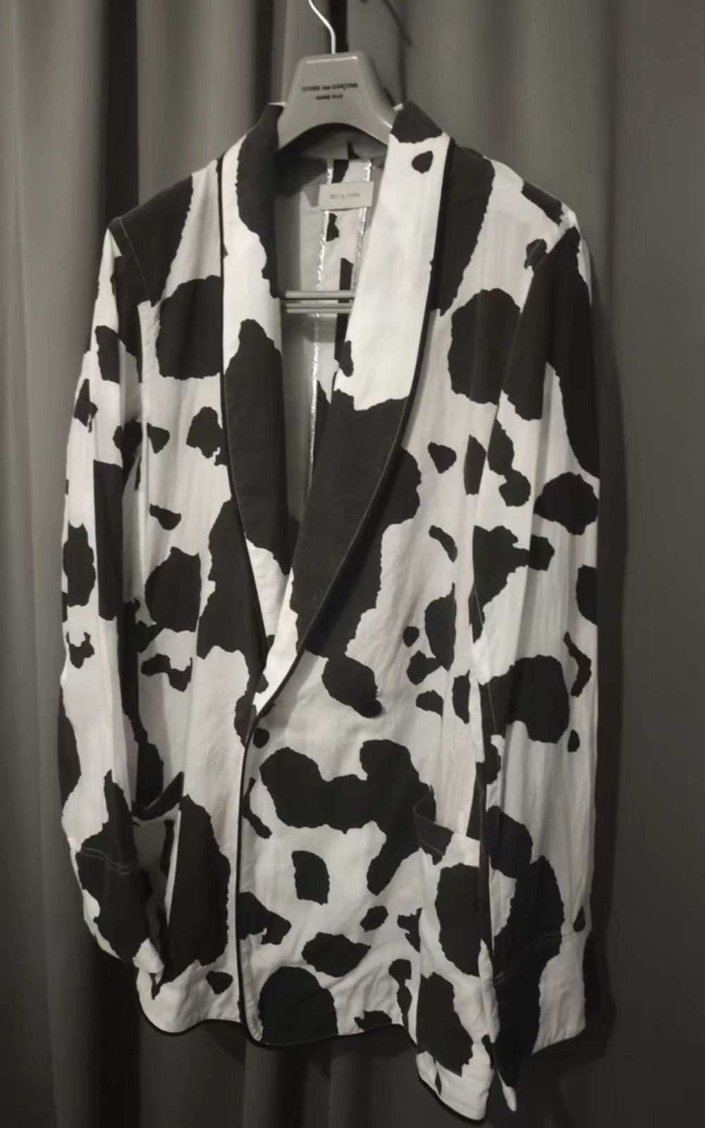 Bed j.w. Ford Bed J.W. Ford Black & White Shawl Collar Shirt Jacket Size US S / EU 44-46 / 1 - 2 Thumbnail