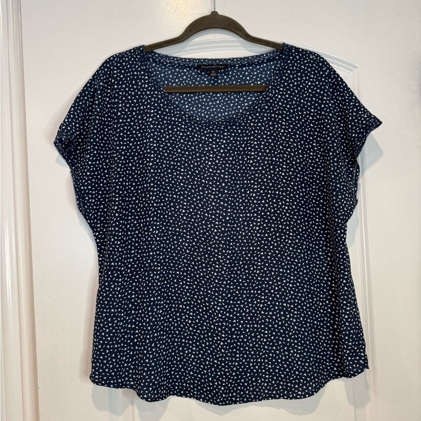 Banana Republic Banana Republic Printed Floral Blouse Size Medium Size M / US 6-8 / IT 42-44 - 6 Thumbnail