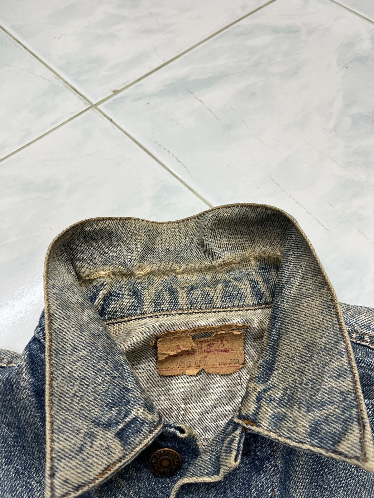 Levi's 🔥🔥🔥STEALS VINTAGE LEVIS TRUCKER JACKET Size US S / EU 44-46 / 1 - 20 Thumbnail