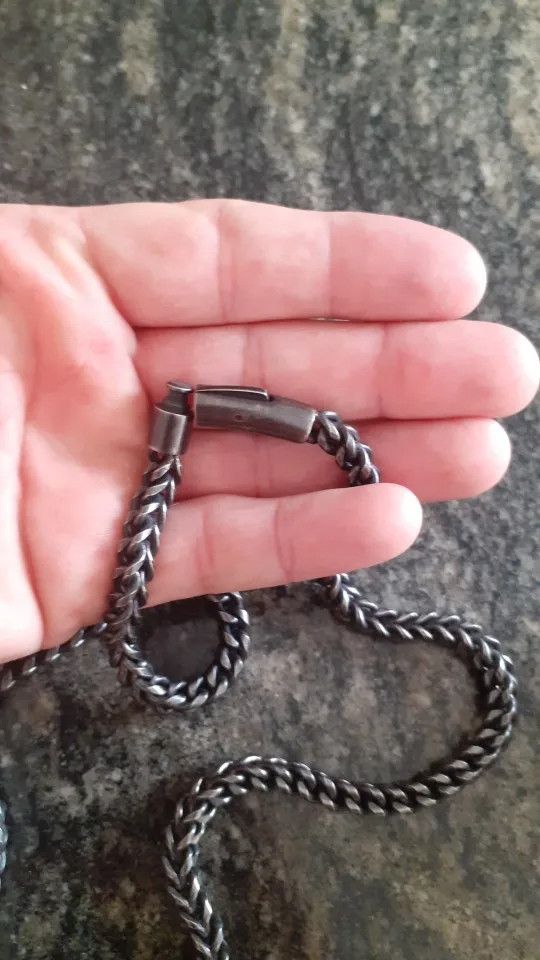 Other Curb Cuban Chain Pendant Accessories Foxtail Chain Necklace Size ONE SIZE - 4 Thumbnail