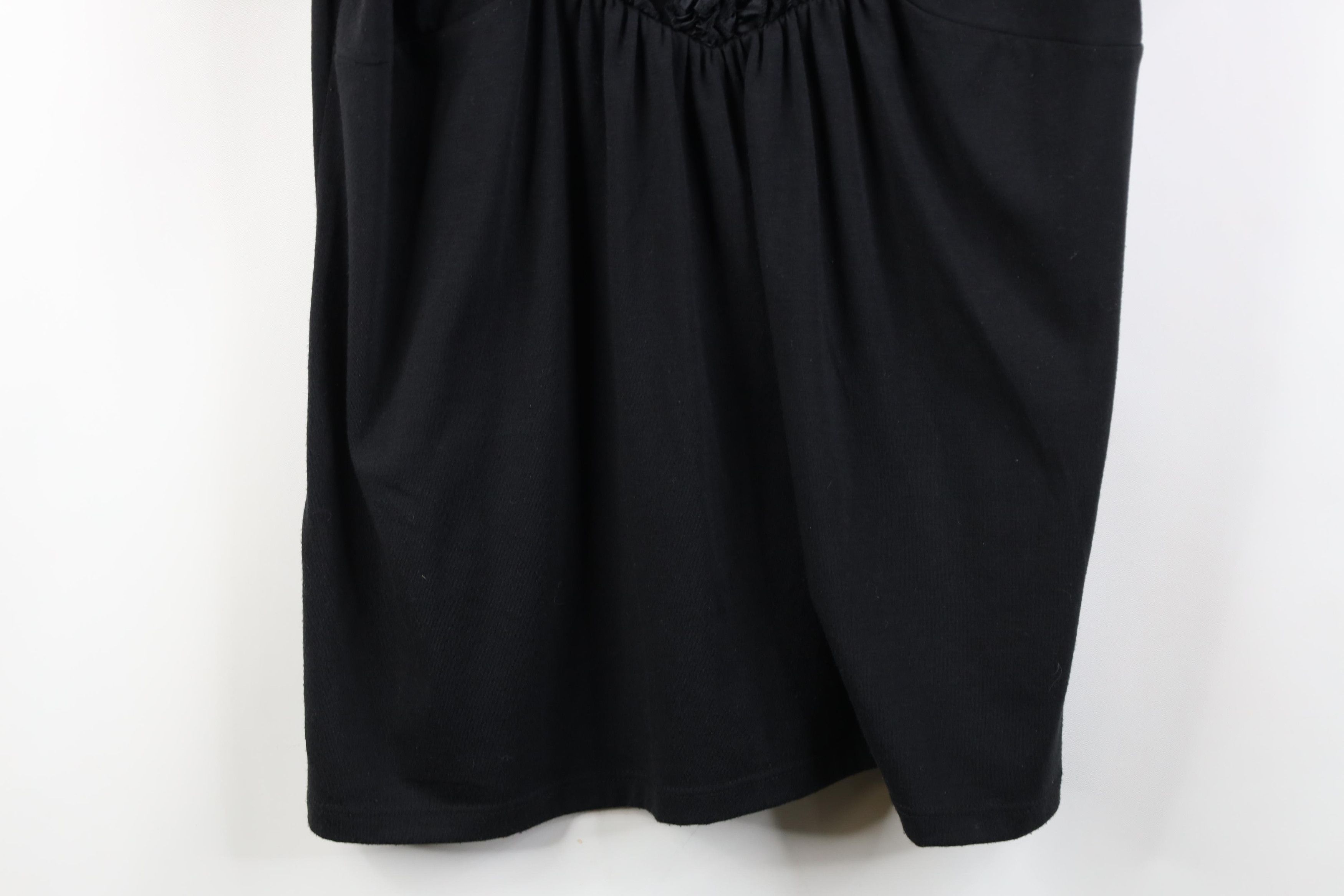 Vintage Vintage 90s Y2K Babydoll Short Sleeve Shirt Black USA Size XXL / US 16-18 / IT 52-54 - 3 Thumbnail