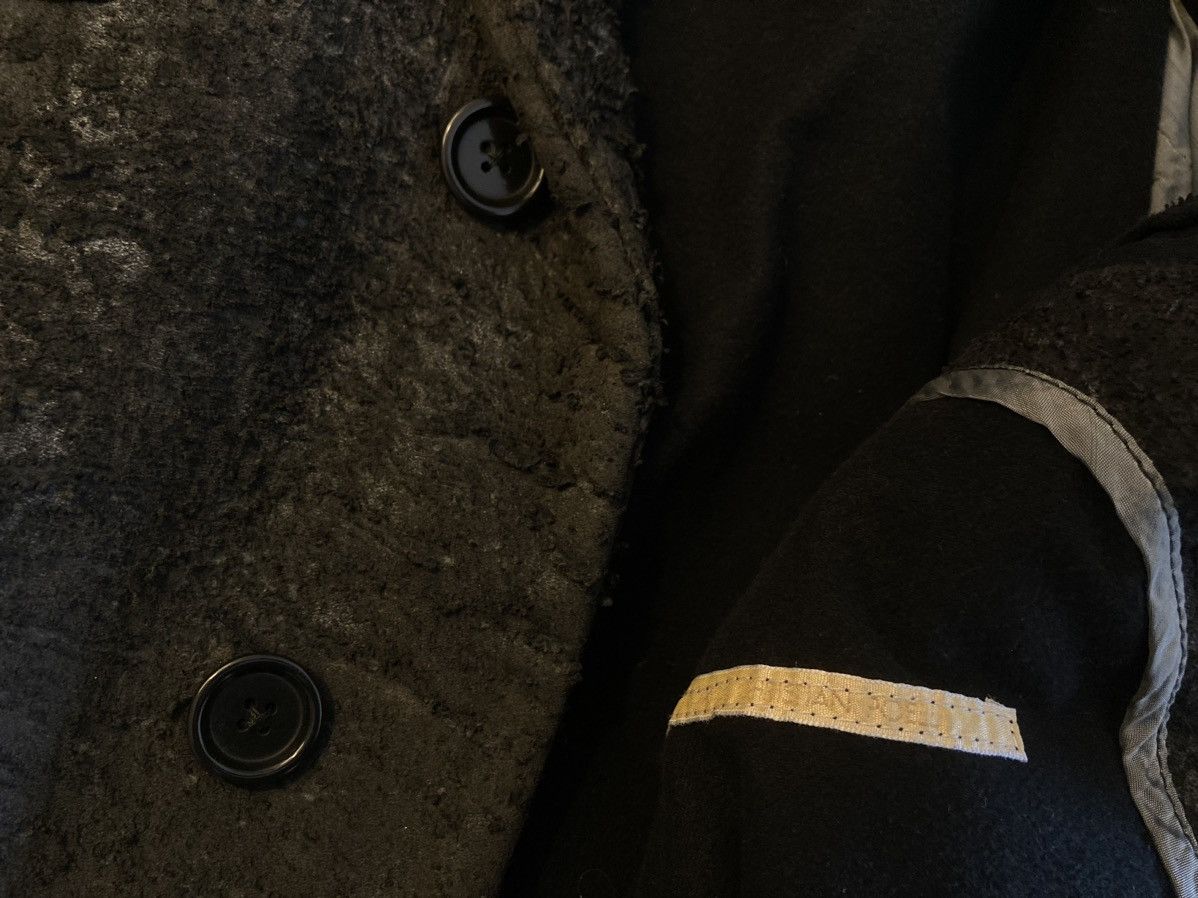 Carol Christian Poell GRAIL LM1550 WILD Cracked Leather Coat Size US L / EU 52-54 / 3 - 19 Thumbnail