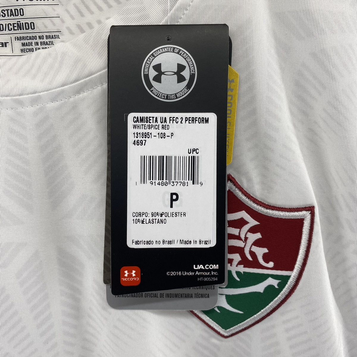 Under Armour Fluminense 2018 Away New Soccer Football Jersey Kit Small Size US S / EU 44-46 / 1 - 4 Thumbnail