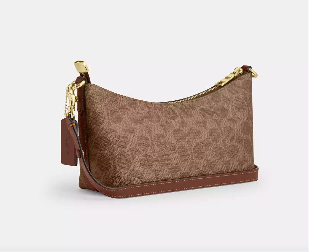 Coach Caitlin Shoulder Bag In Signature Canvas CEK80 Size ONE SIZE - 7 Thumbnail