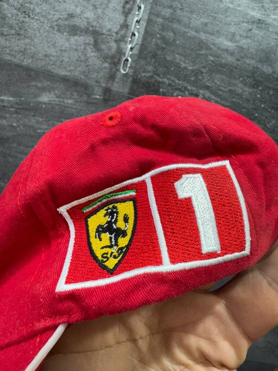 Vintage Ferrari F1 Michael Schumacher Deutsche 2003 Vintage Cap Size ONE SIZE - 3 Thumbnail