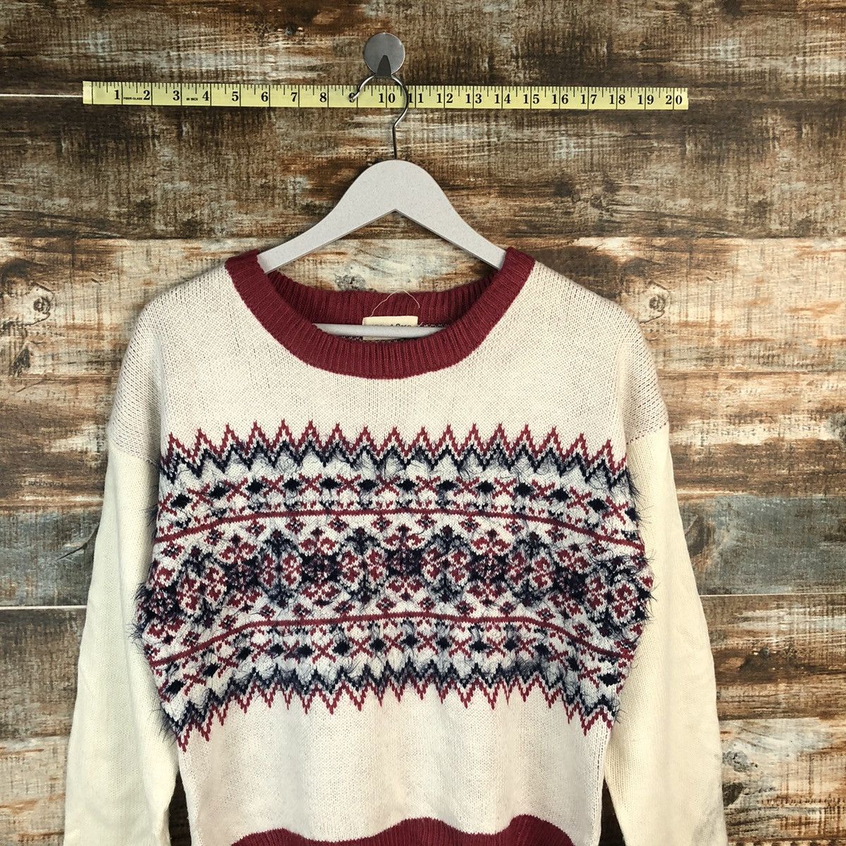 Homespun Knitwear × Japanese Brand Lobby & Rose Red Knitwear #A1322 Size S / US 4 / IT 40 - 2 Thumbnail