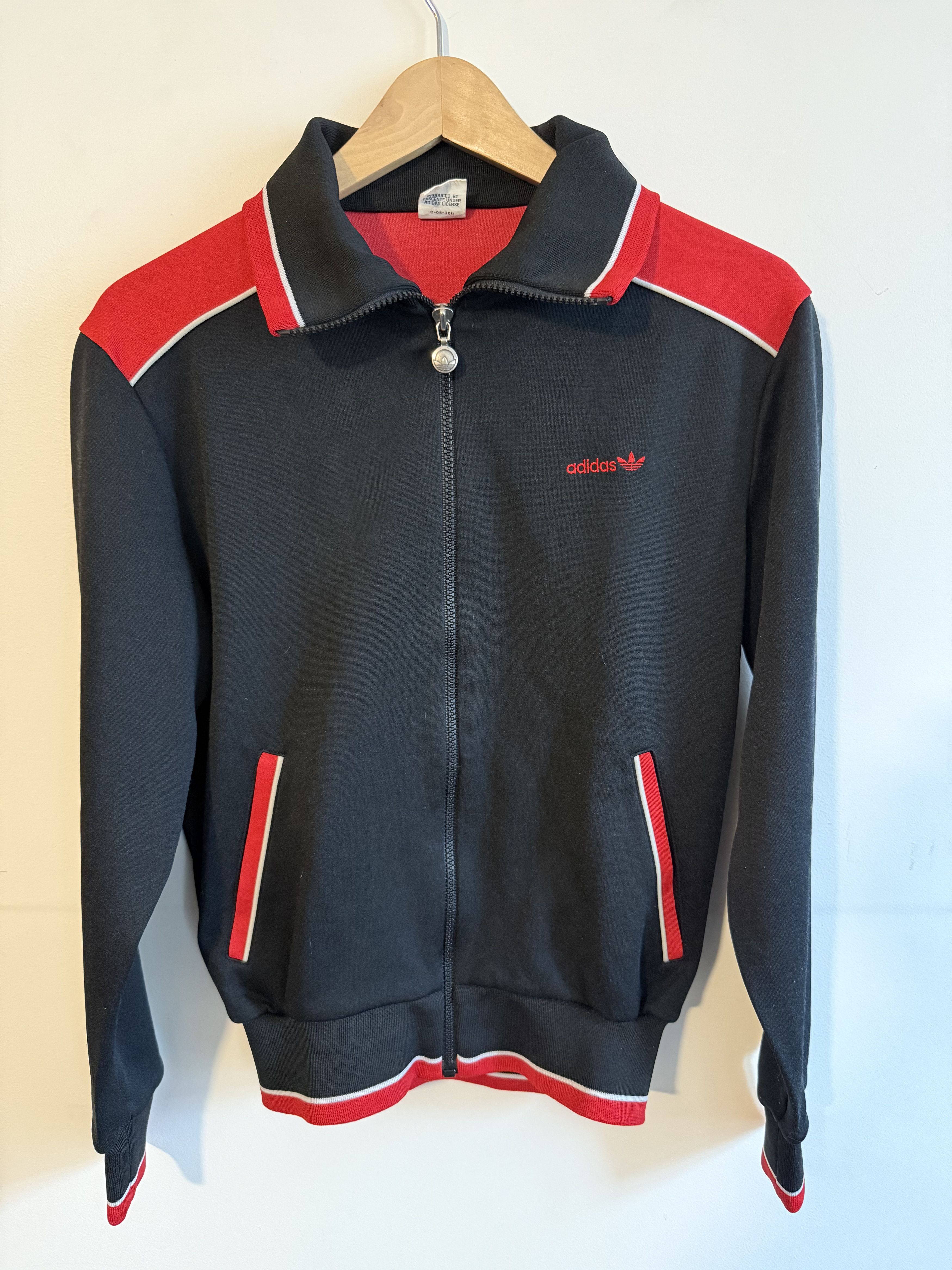 Adidas Rare Vintage adidas Track Jacket West Germany (1970s–1980s) Size US M / EU 48-50 / 2 - 1 Thumbnail