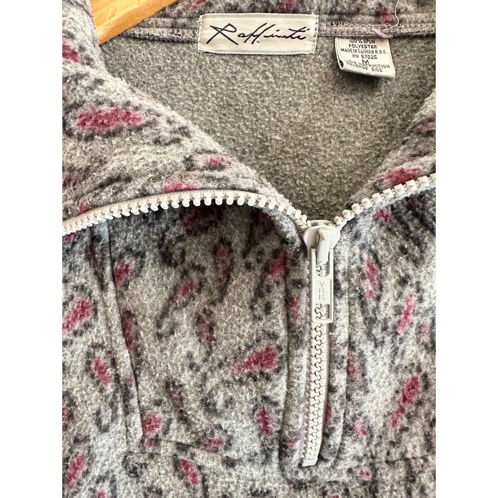 Other Vintage 90s Paisley Fleece Half Zip Size US M / EU 48-50 / 2 - 9 Thumbnail