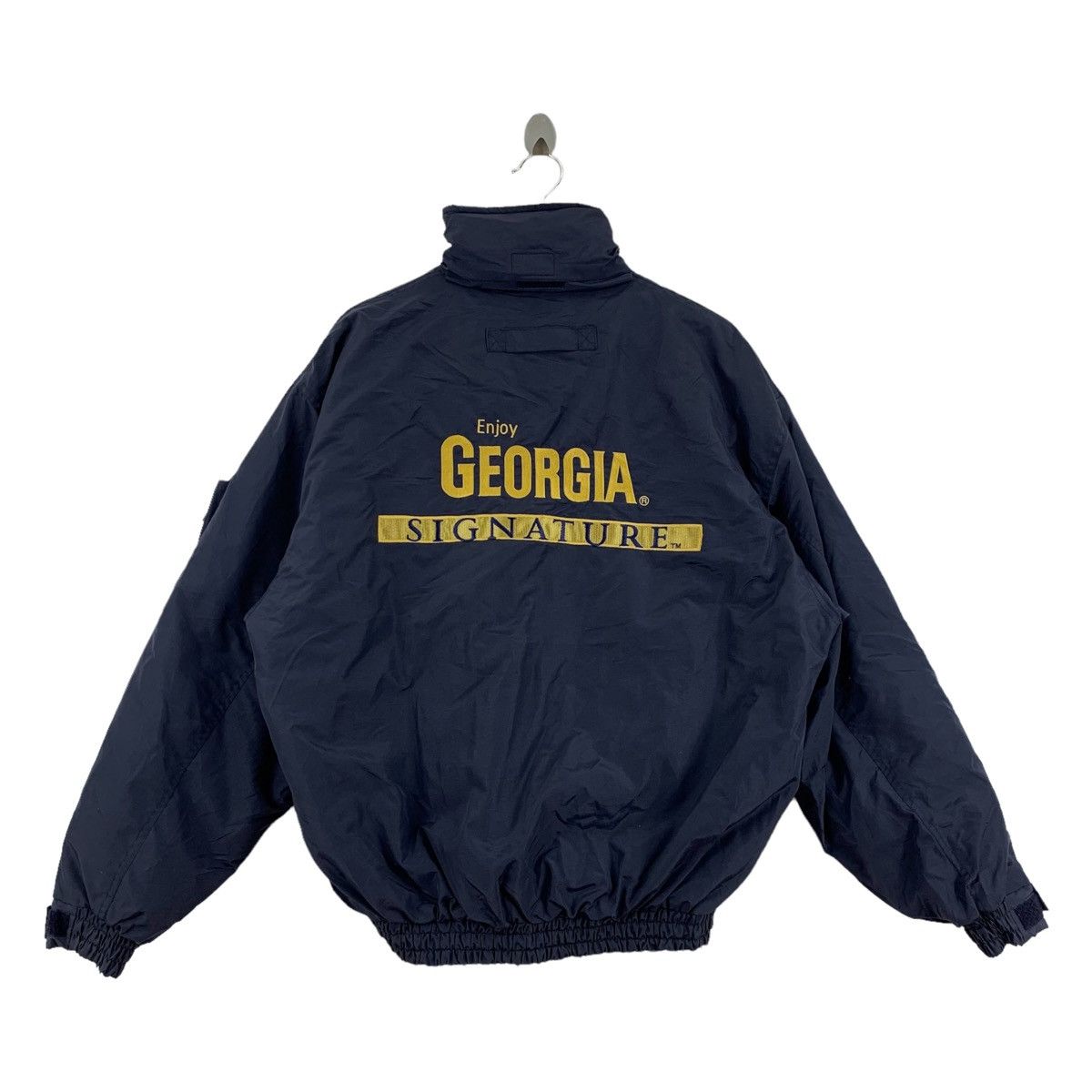 Vintage Vintage GEORGIA Signature Japanese Brand Bomber Jacket Size US M / EU 48-50 / 2 - 2 Thumbnail