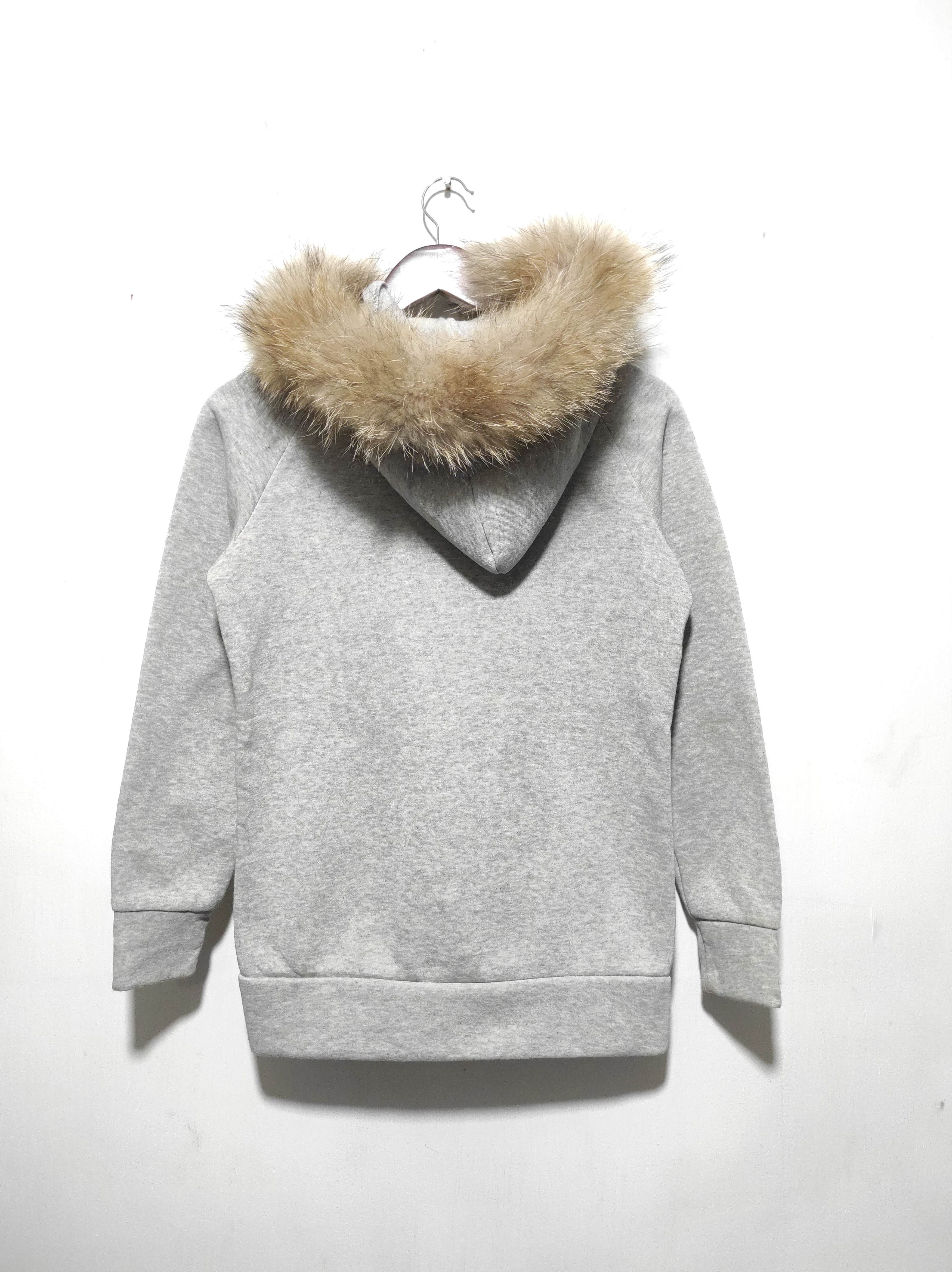 Hysteric Glamour Gray Zipper Fur Hoodie i6w9 Lgb Style Size S / US 4 / IT 40 - 11 Thumbnail