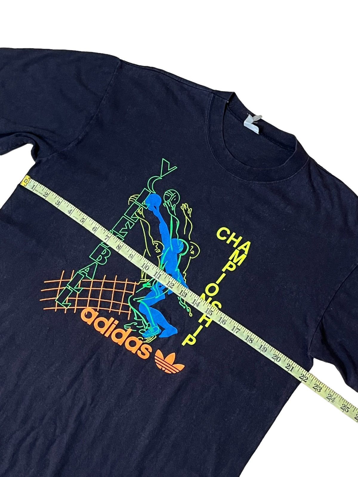 Adidas VINTAGE 90s ADIDAS VOLLEYBALL CHAMPIONSHIP T SHIRT Size US L / EU 52-54 / 3 - 7 Thumbnail