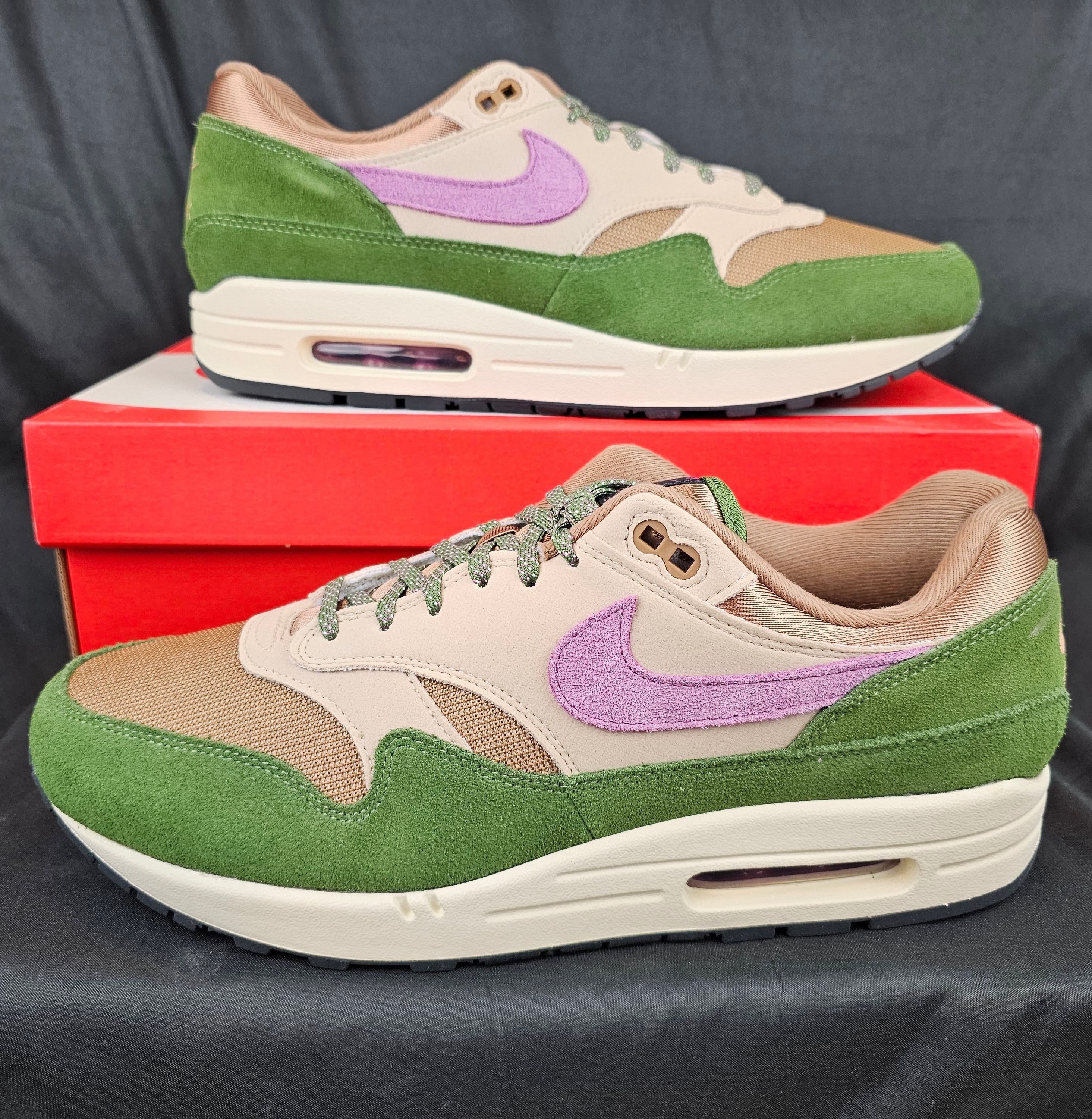 Nike Nike Air Max 1 SH Treeline Green Men's Size 12 US BRAND NEW Size US 12 / EU 45 - 3 Thumbnail