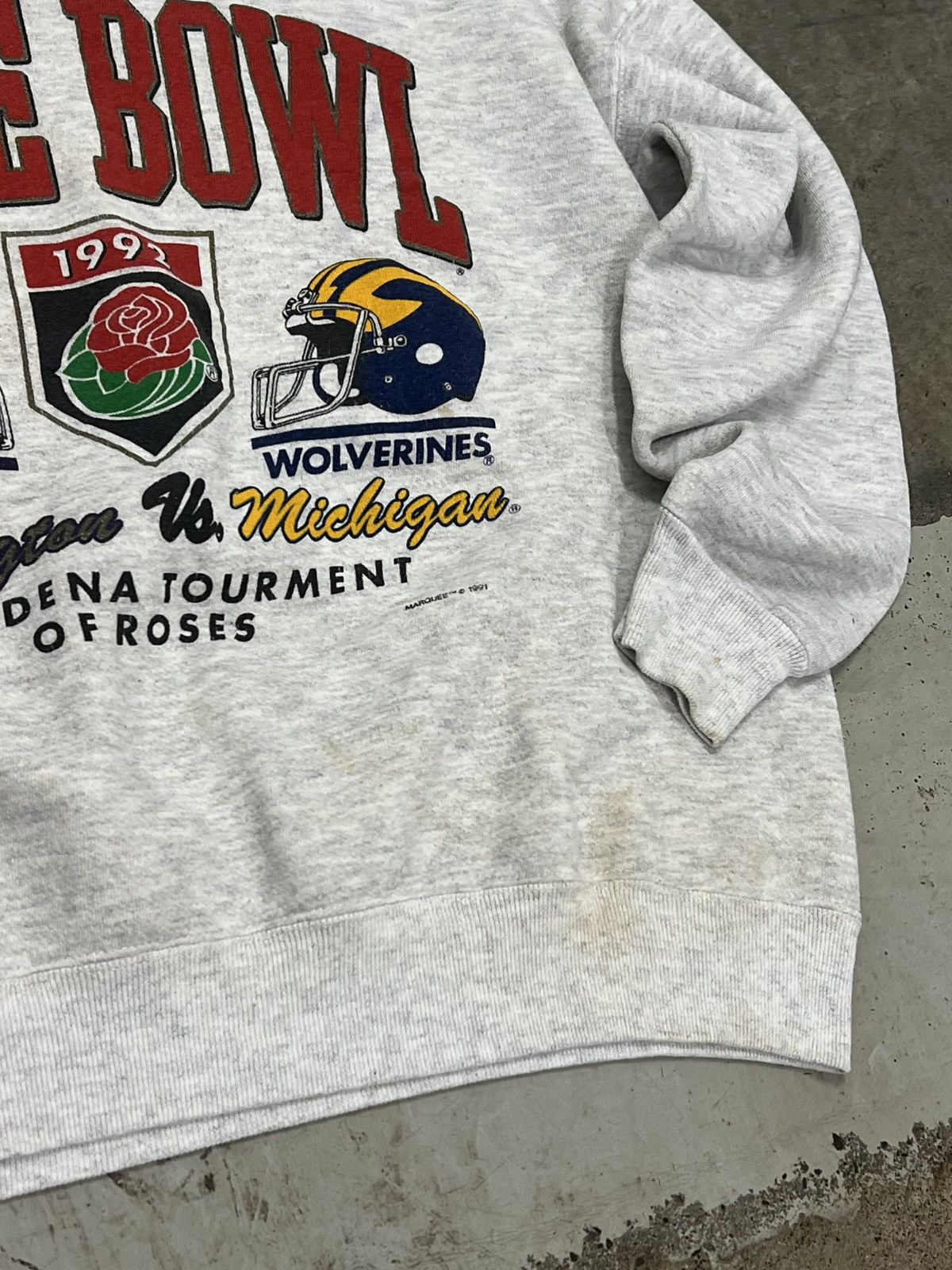 Vintage 1999 Rose Bowl crewneck sweatshirt Size US XL / EU 56 / 4 - 3 Thumbnail