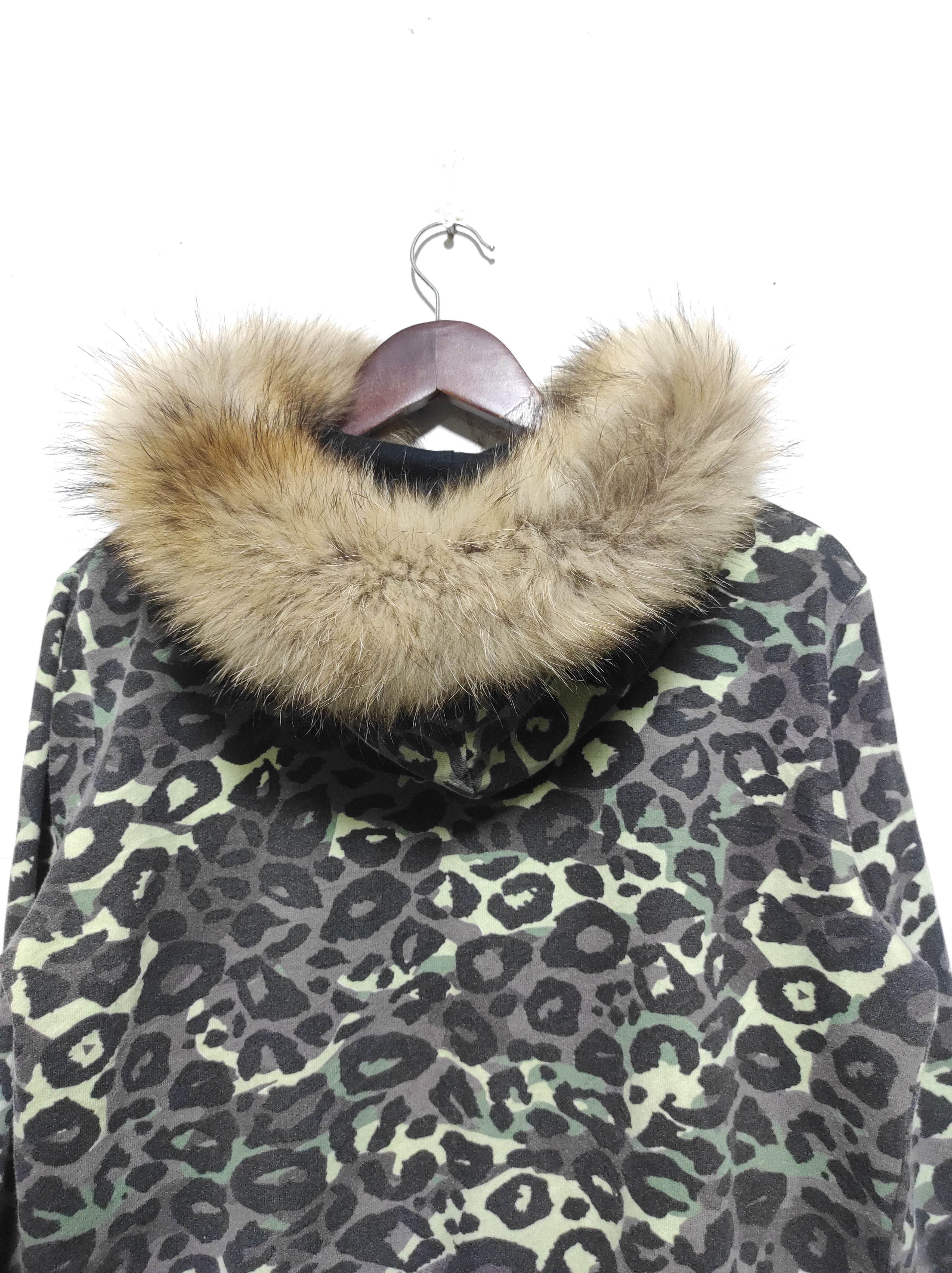 Hysteric Glamour Anap Leopard Zipper Fur Hoodie i6w9 LBG style Size US M / EU 48-50 / 2 - 11 Thumbnail