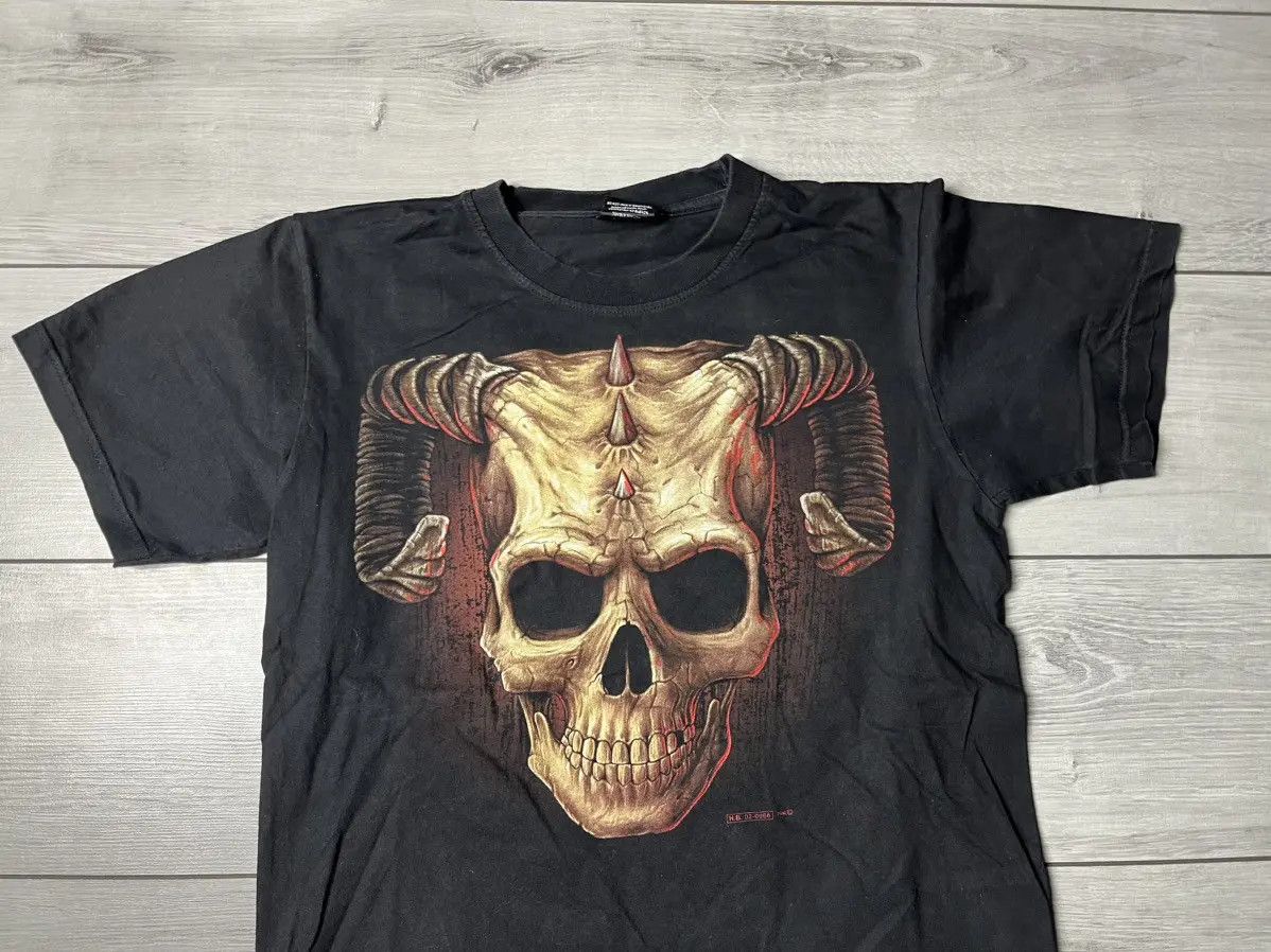 Band Tees Vintage Skulls Tshirt size Medium rock band Size US M / EU 48-50 / 2 - 3 Thumbnail