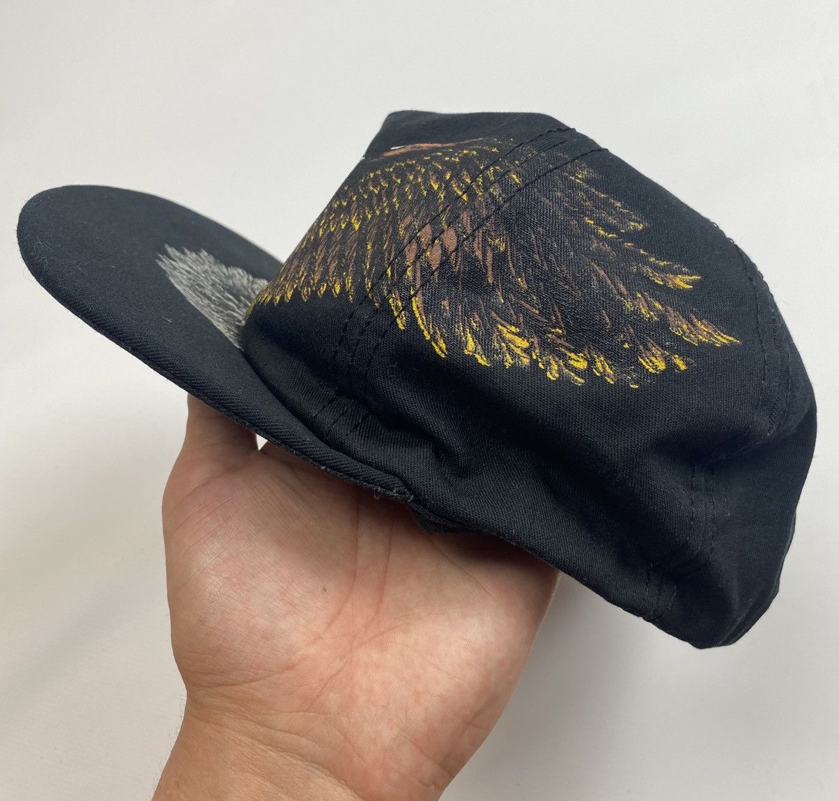 Harley Davidson × Vintage 1990's Vintage Harley Davidson All Over Printed Snapback Cap Size ONE SIZE - 2 Thumbnail