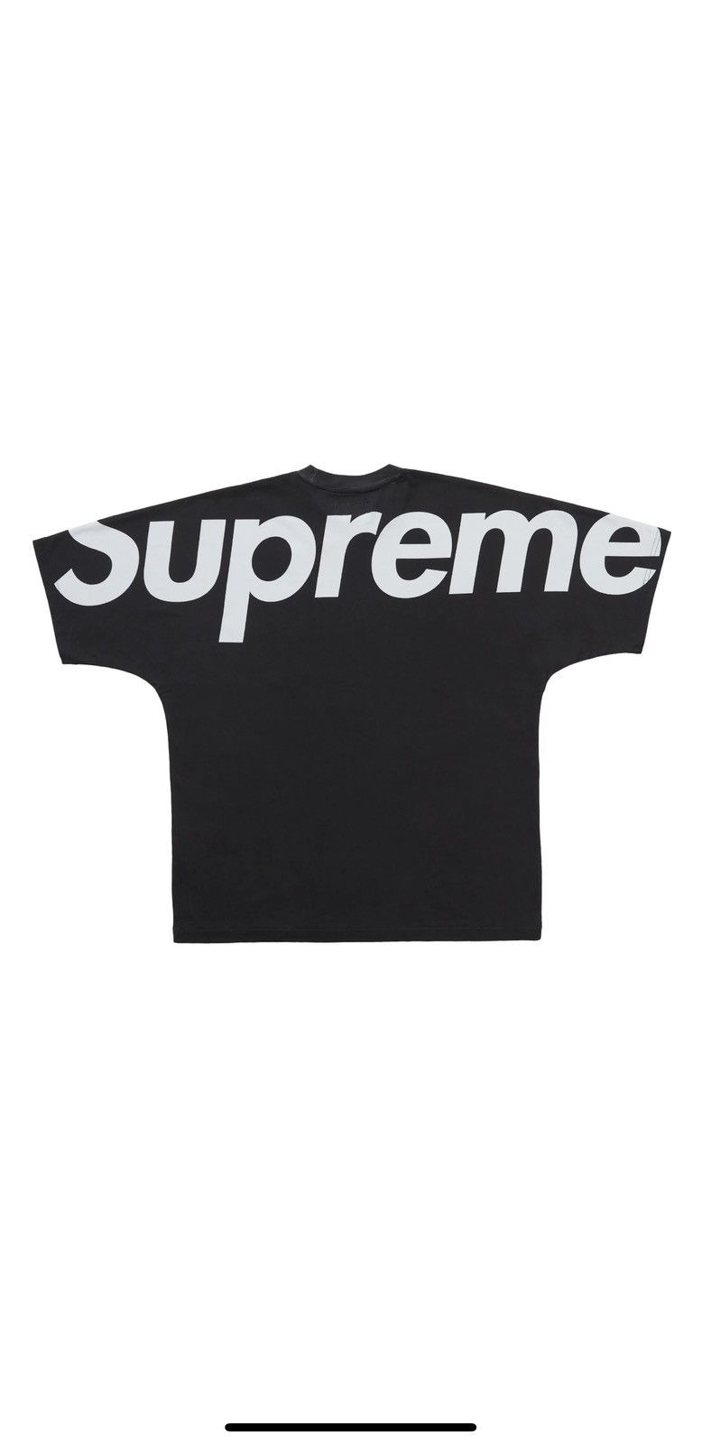 image of Supreme Split S/s Top (Fw23) in Black, Men's (Size Medium)