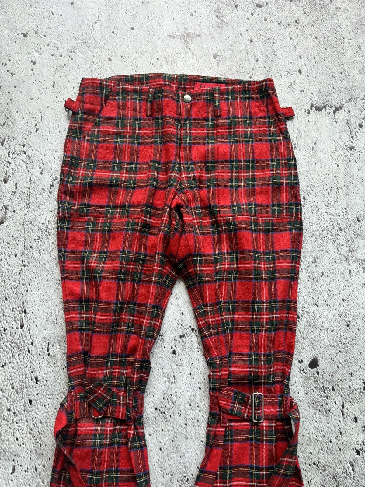 Hysteric Glamour Y2k liguis multi zipper bondage Punk style pants Size US 31 - 6 Thumbnail