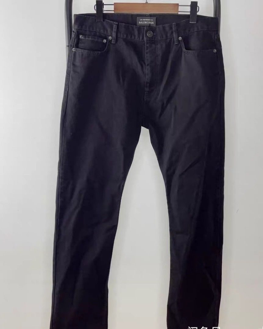 Balenciaga Balenciaga black jeans made in Italy Size US 33 - 3 Thumbnail