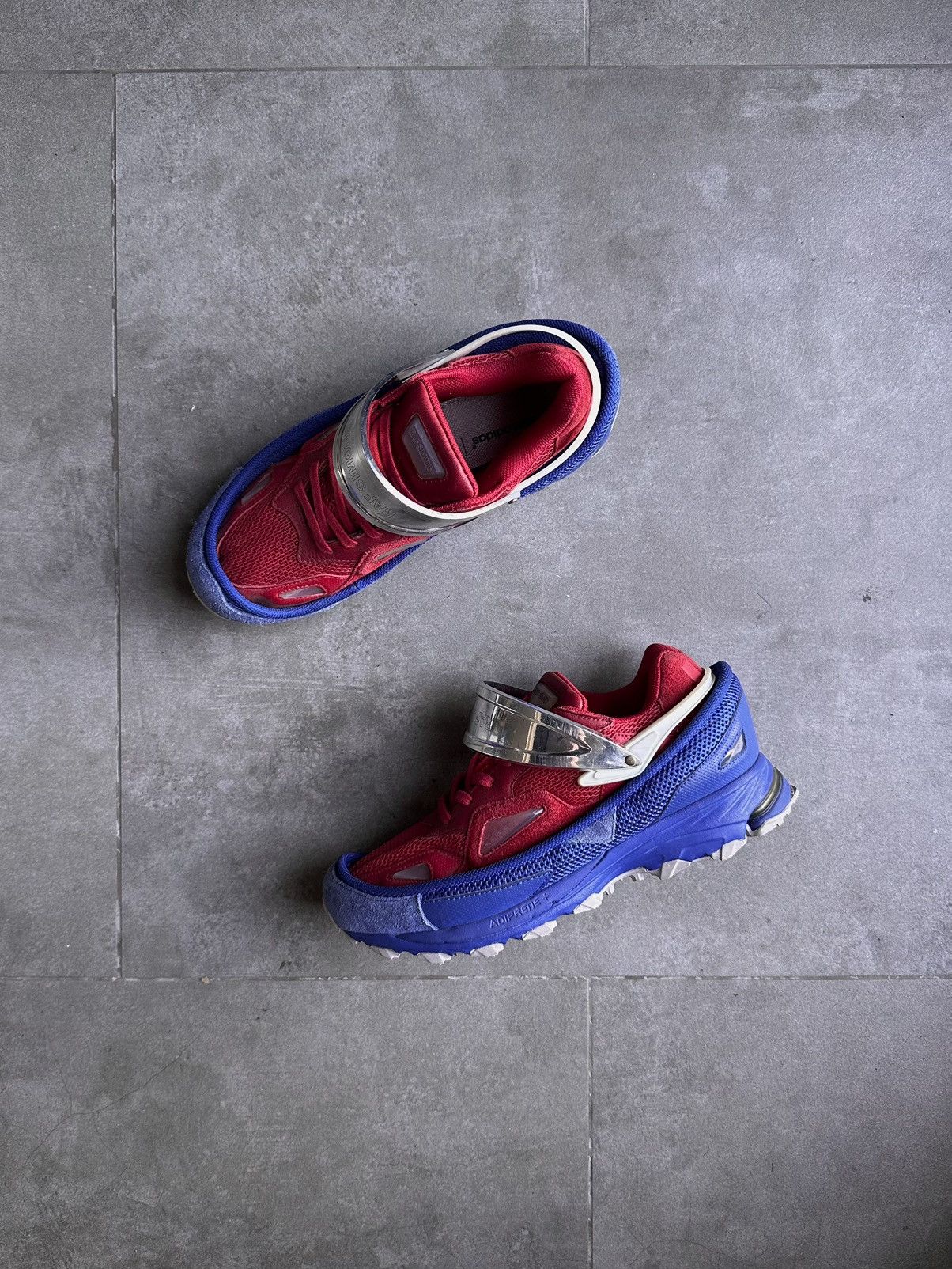 Adidas × Raf Simons AW16 RESPONSE TRAIL 2 “PEPSI” RED/BLUE Size US 7.5 / EU 40-41 - 4 Thumbnail