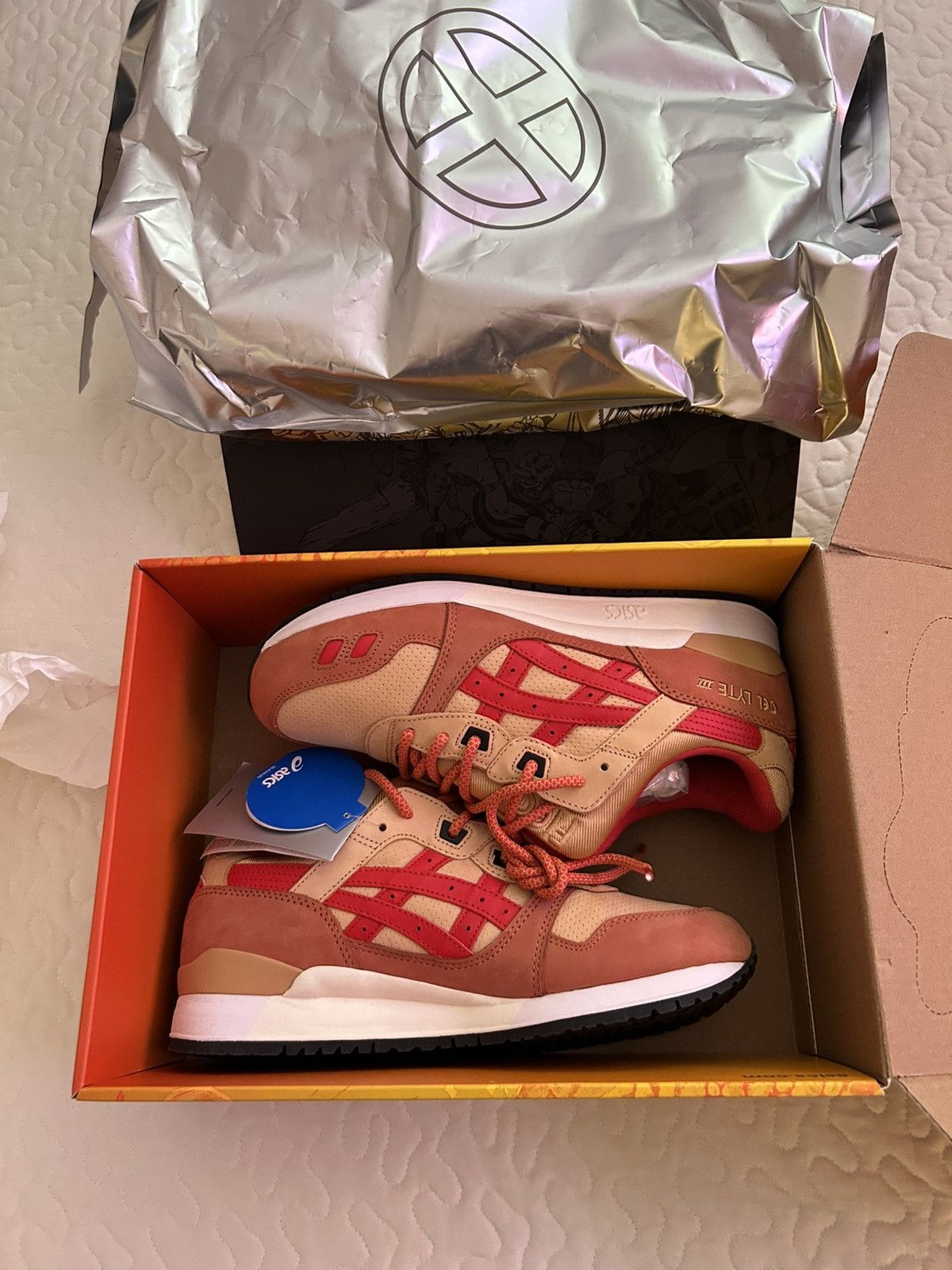 Asics × Kith × Marvel Comics Kith x ASICS Gel Lyte 3 ‘Gambit’ Size US 8.5 / EU 41-42 - 8 Thumbnail
