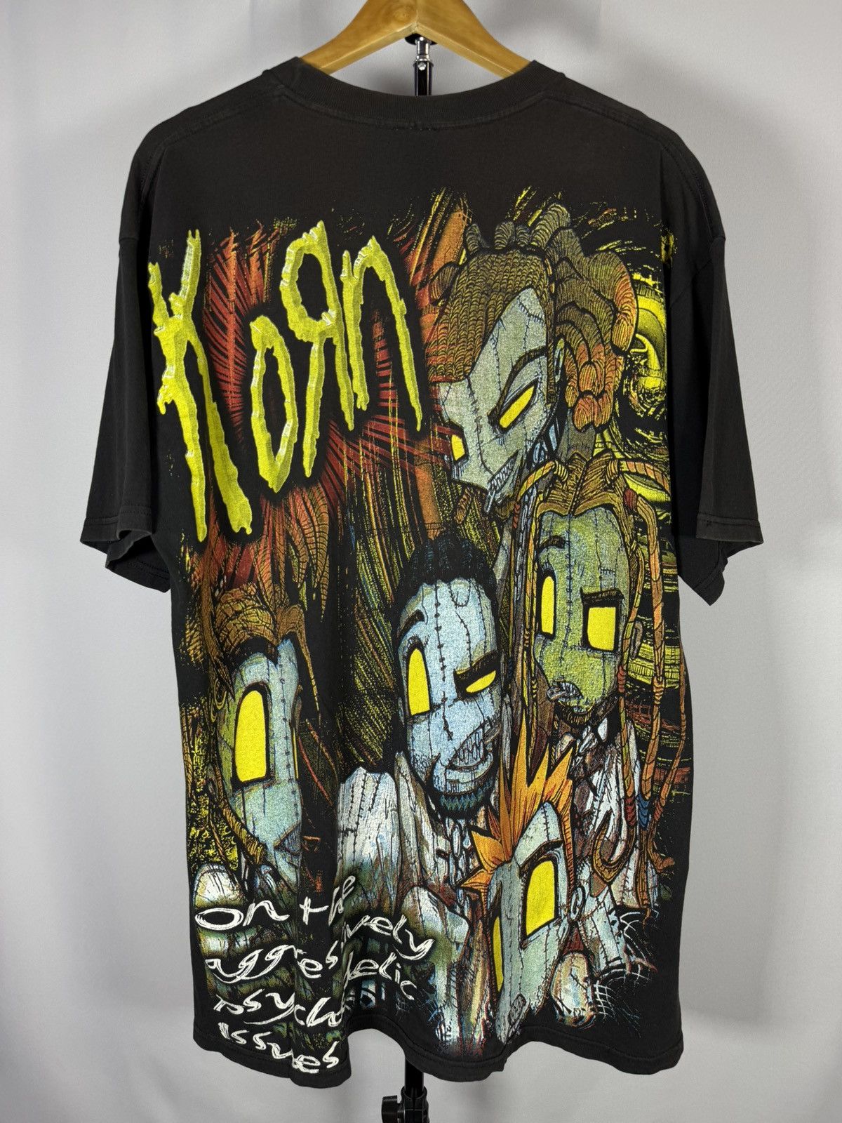 Band Tees × Mexicana × Vintage KORN MEXICAN VERSION 1990 VINTAGE SHIRT Size US XL / EU 56 / 4 - 10 Thumbnail