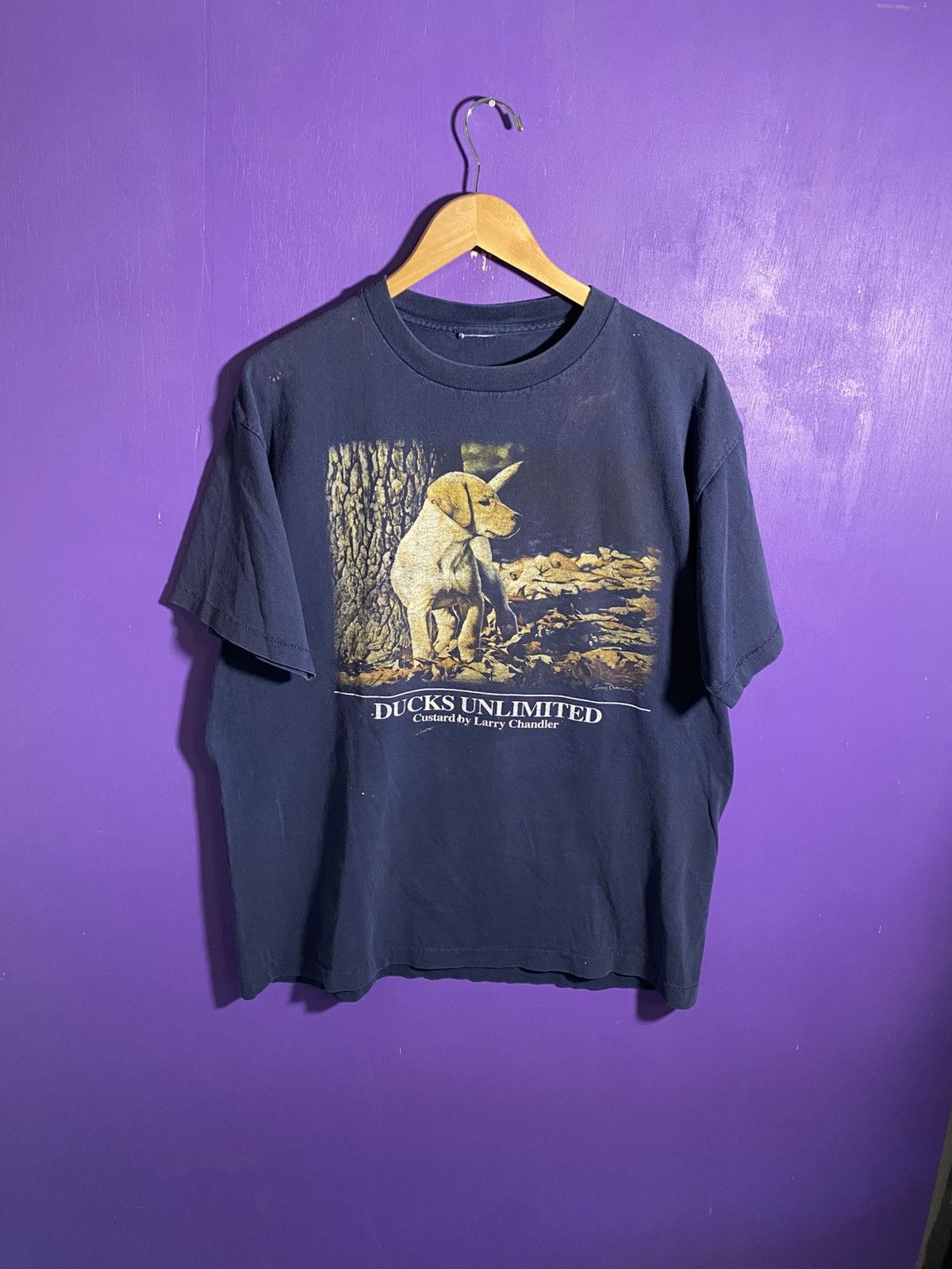 Other Vintage 90s Ducks unlimited golden retriever t-shirt Size US XL / EU 56 / 4 - 1 Thumbnail