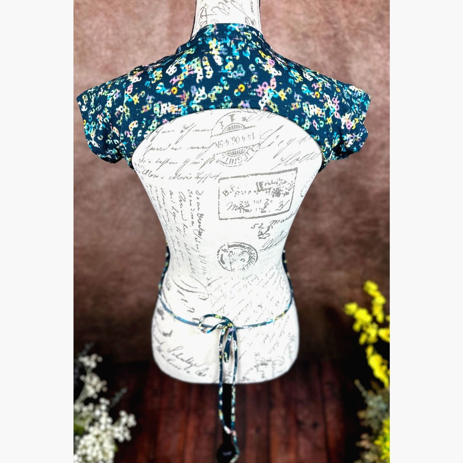 Isabel Marant Isabel Marant Étoile Juvia Totally Backless Top Teal 38 (8) Size M / US 6-8 / IT 42-44 - 12 Thumbnail