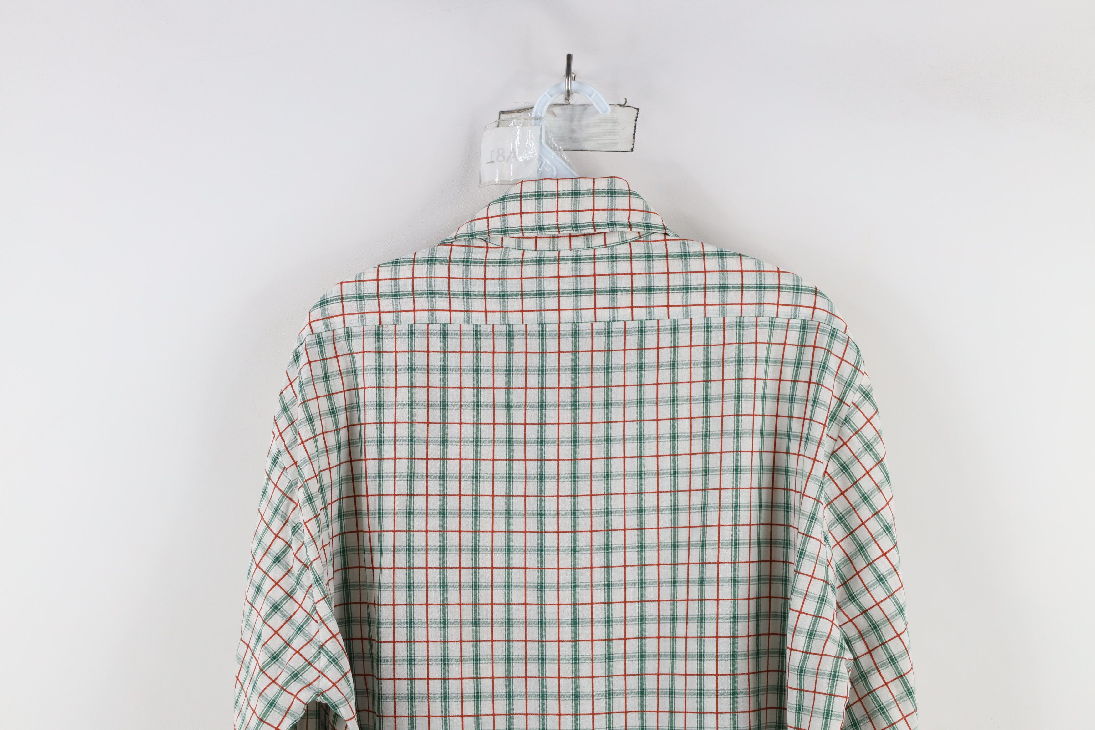 Vintage Vintage 60s 70s Streetwear Collared Button Shirt Plaid USA Size US L / EU 52-54 / 3 - 12 Thumbnail