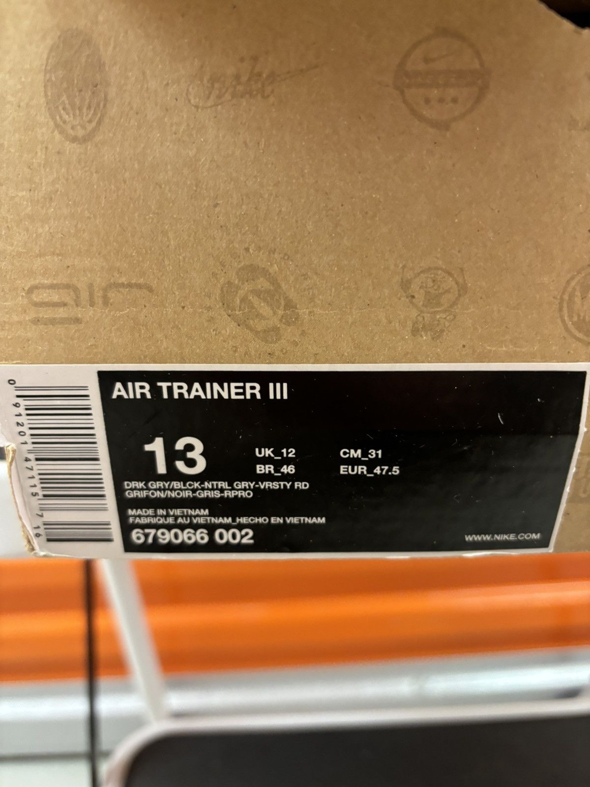 Nike × Vintage ***FINAL DROP***RARE 2008 NIKE AIR TRAINER 3 HIGH 13 Size US 13 / EU 46 - 4 Thumbnail