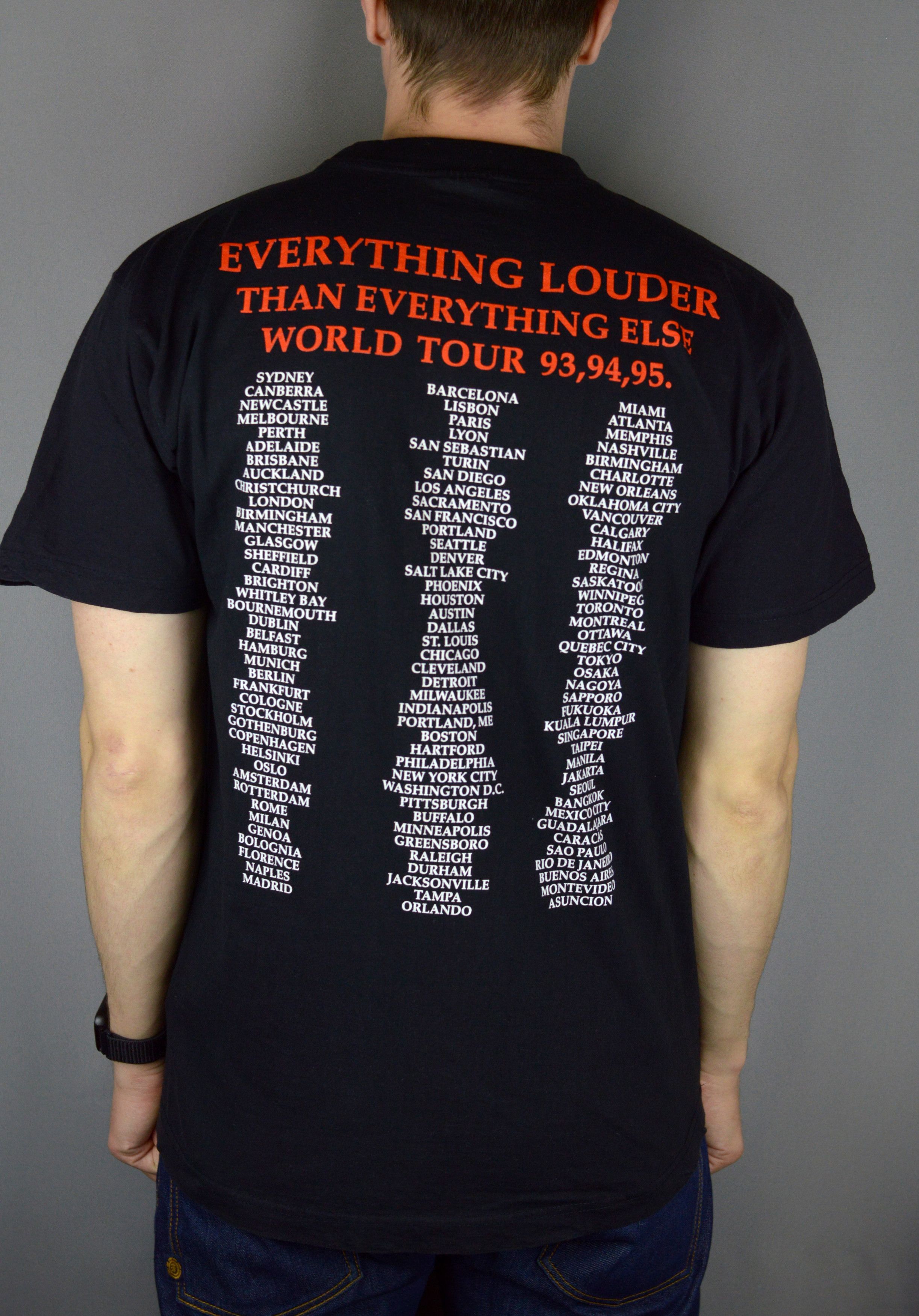 Vintage Vintage Meat Loaf Everything louder 1994 t shirt Size US L / EU 52-54 / 3 - 2 Thumbnail
