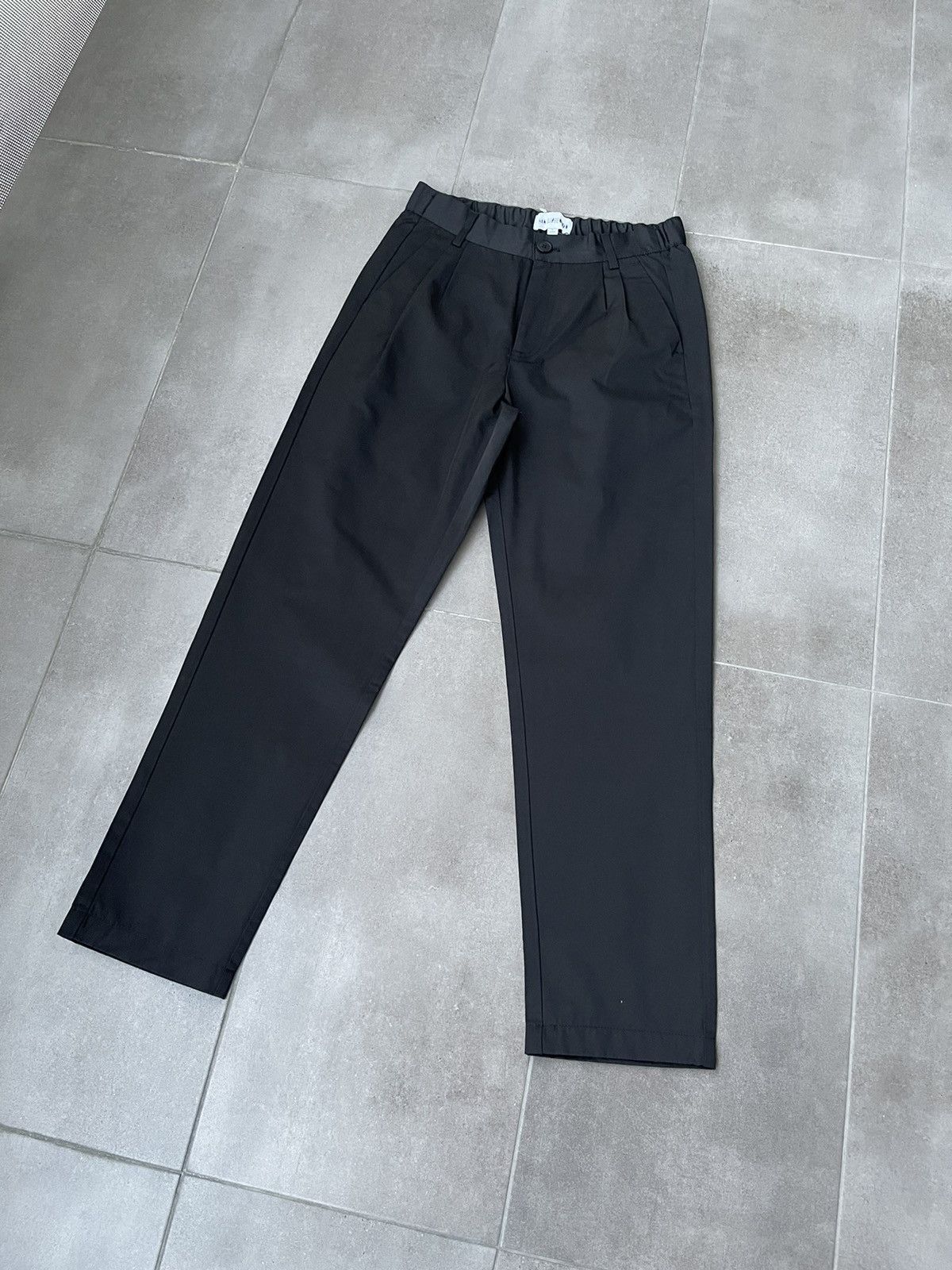 Han Kjobenhavn !DS! AW22 Han Kjobenhavn Tapered Black Trousers Size US 30 / EU 46 - 5 Thumbnail