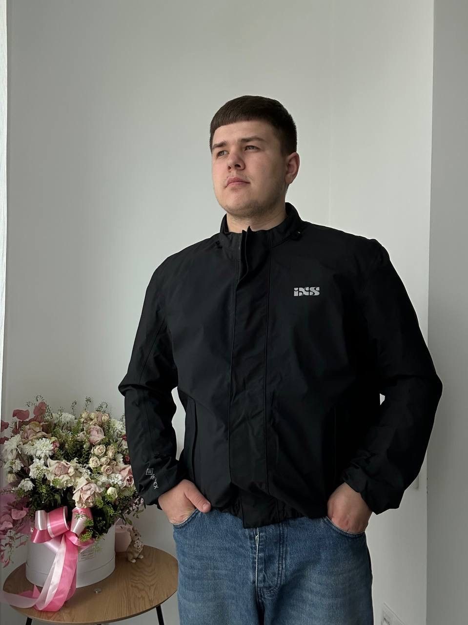 Japanese Brand × Vintage Vintage Japanese Black IXS Gore-Tex Jacket Size US M / EU 48-50 / 2 - 17 Thumbnail