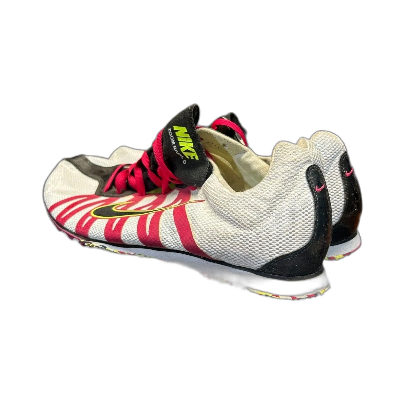Nike Nike Rival D V White Cherry Pink Black Mid Distance Track Sp Size US 11 / EU 44 - 6 Thumbnail
